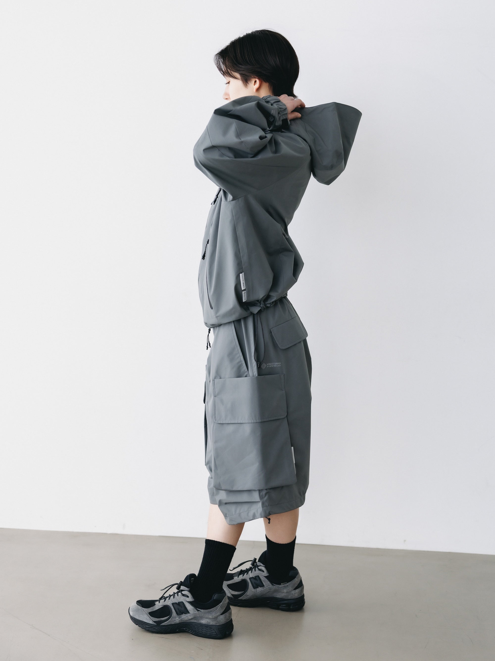+phenix WINDSTOPPER® by GORE-TEX LABS CITY MOUNTAIN JACKET (CHARCOAL GRAY)