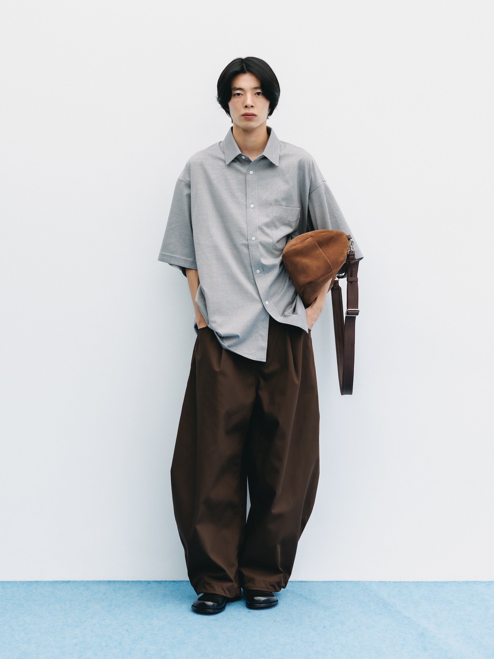 【5.16 SAT 20:00- IN STOCK】T/C GABARDINE CITY MASSIVE UTILITY PANTS (BROWN)