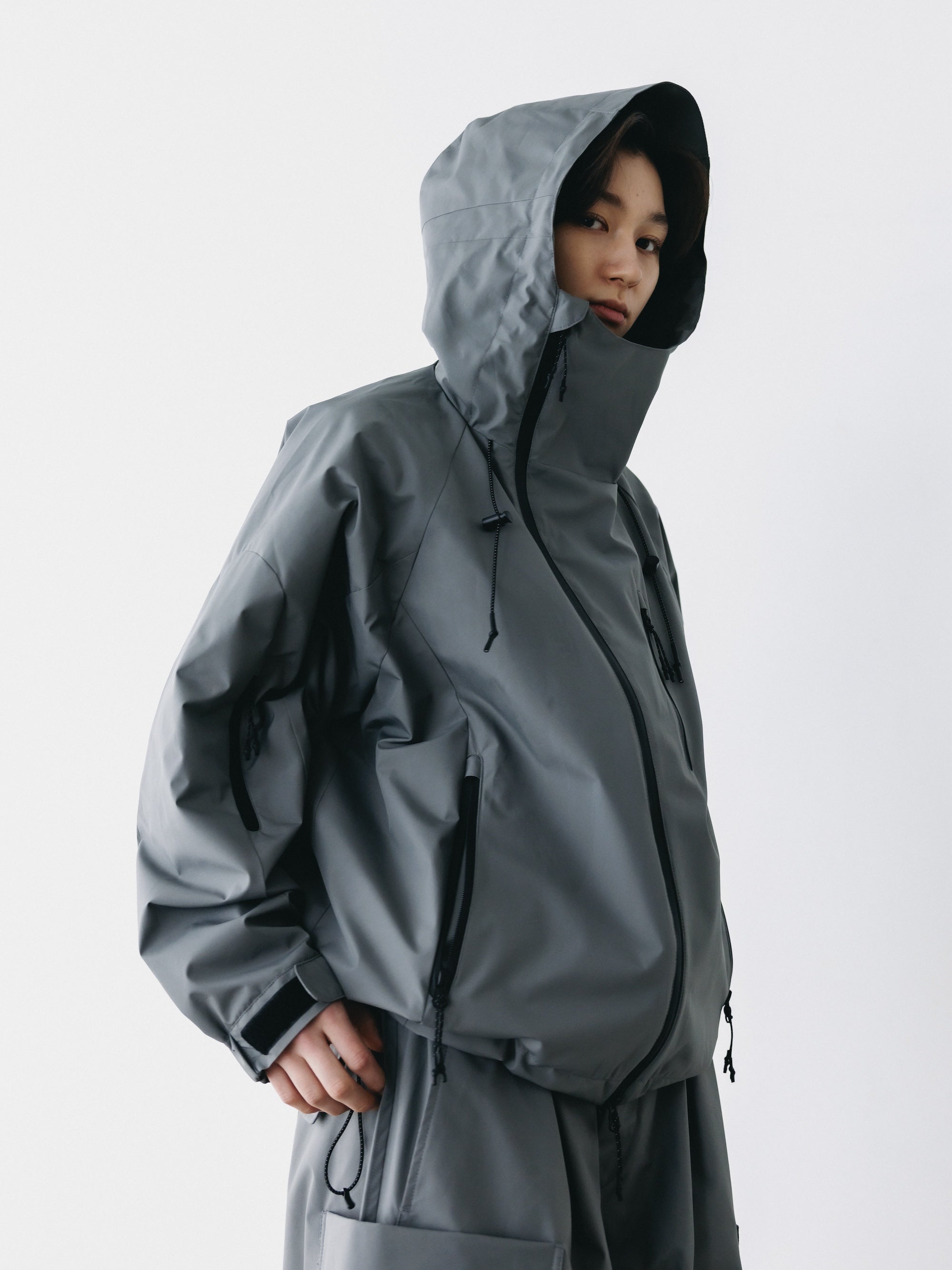 +phenix WINDSTOPPER® by GORE-TEX LABS CITY MOUNTAIN JACKET (CHARCOAL GRAY)