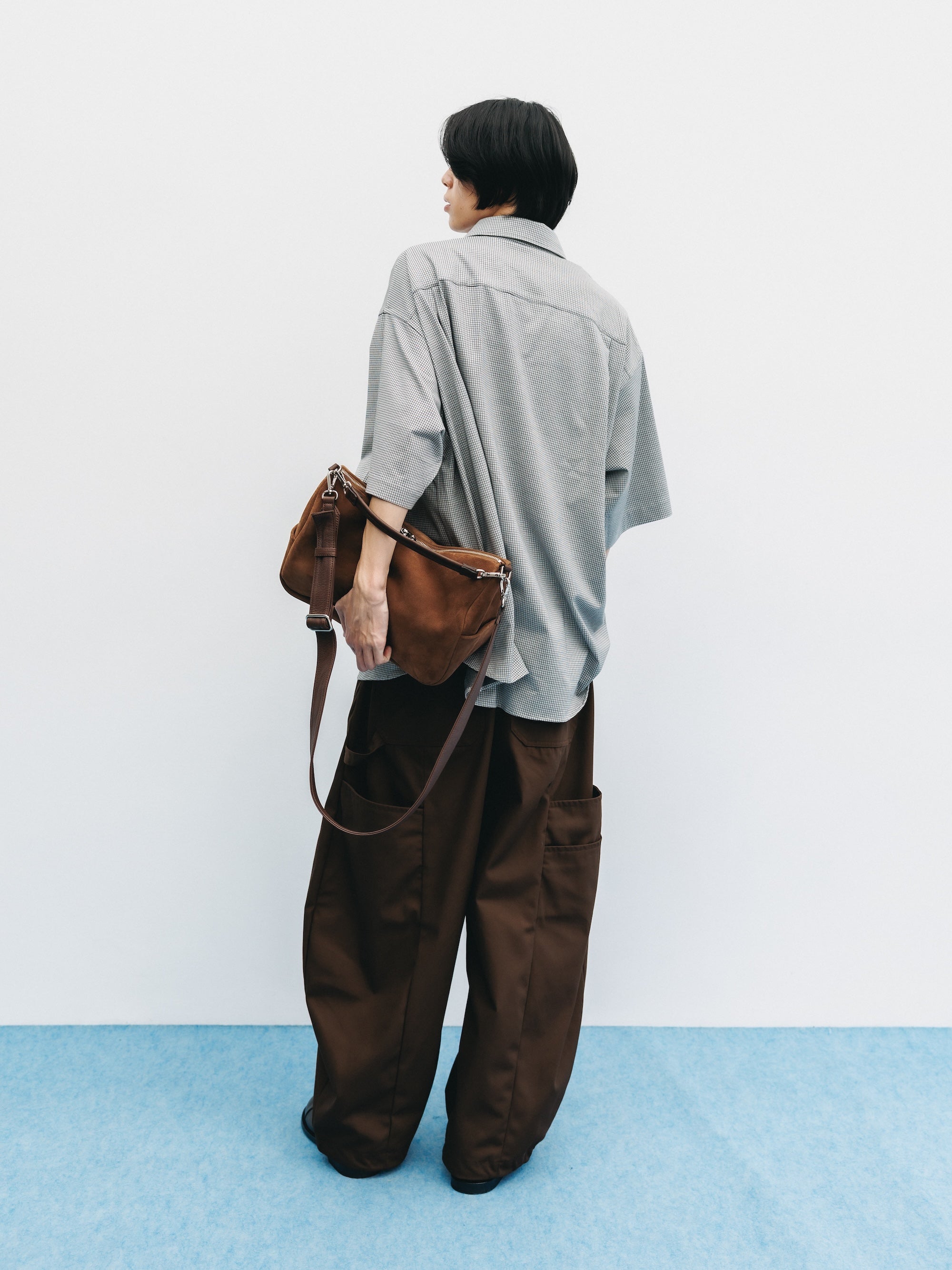 【5.16 SAT 20:00- IN STOCK】T/C GABARDINE CITY MASSIVE UTILITY PANTS (BROWN)