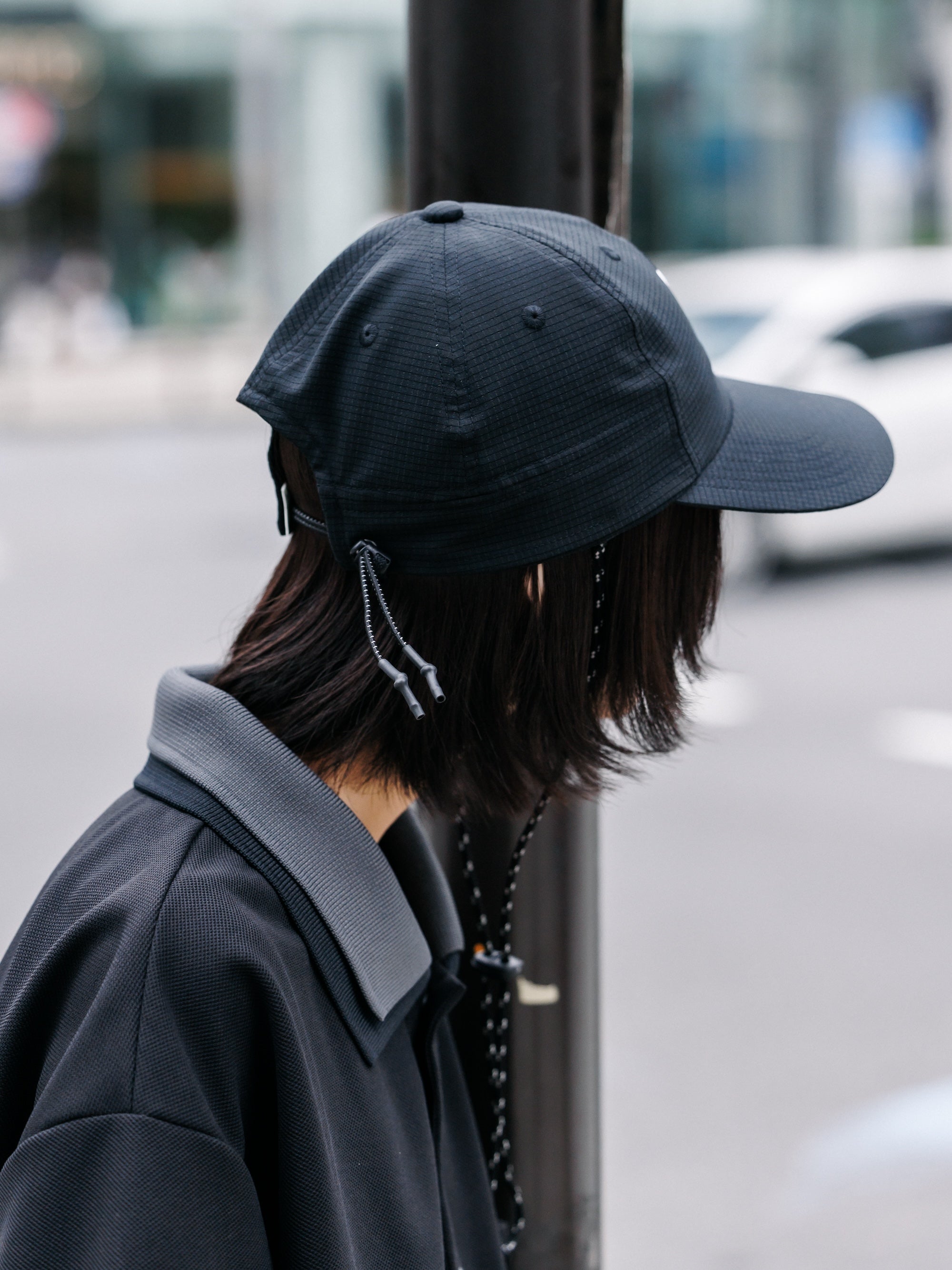 【7.11 SAT 20:00- IN STOCK】"C"ACTIVE CITY SUNSHADE CAP (BLACK×WHITE)