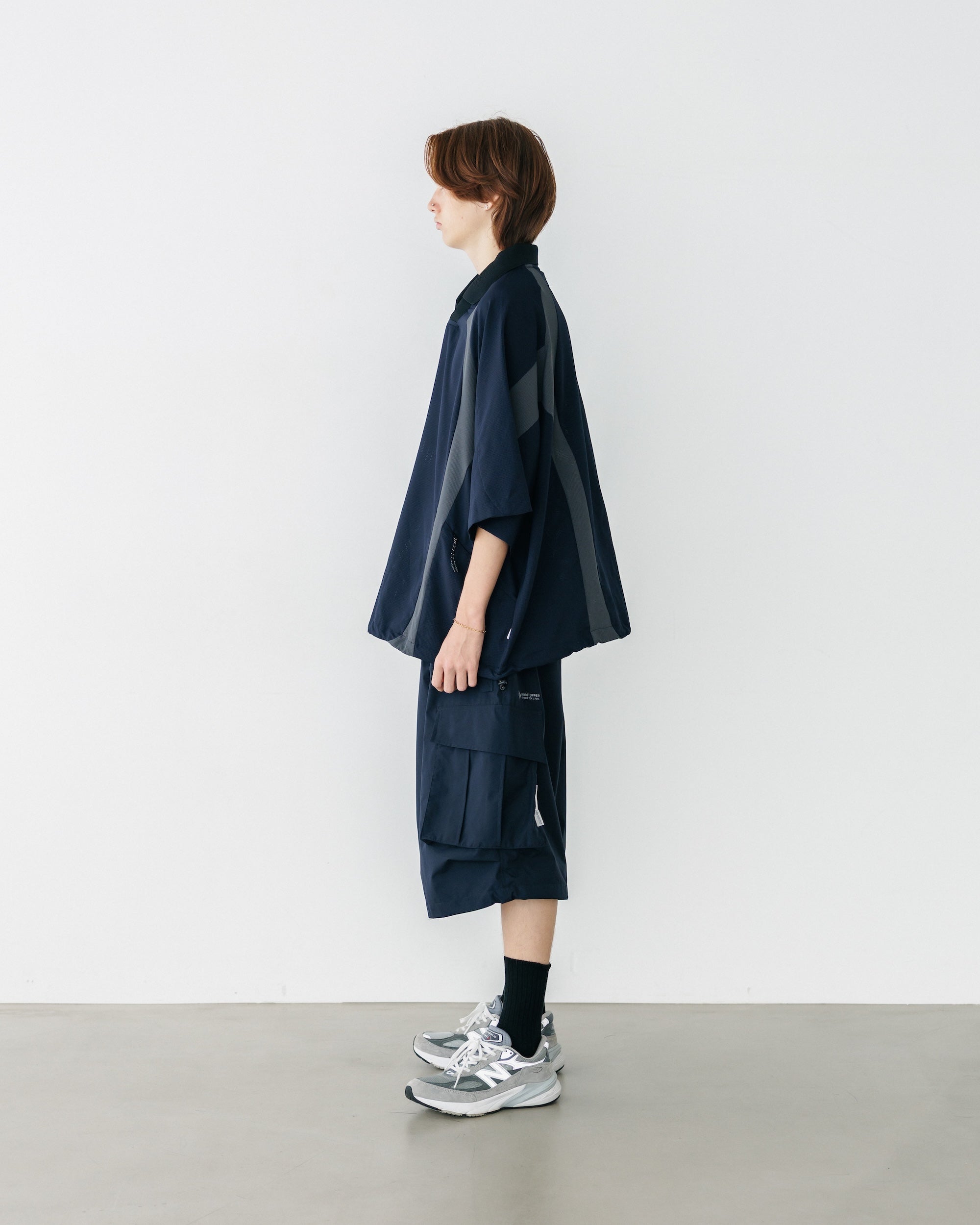 DotAir® ACTIVE CITY GAME SHIRT (NAVY×GRAY)