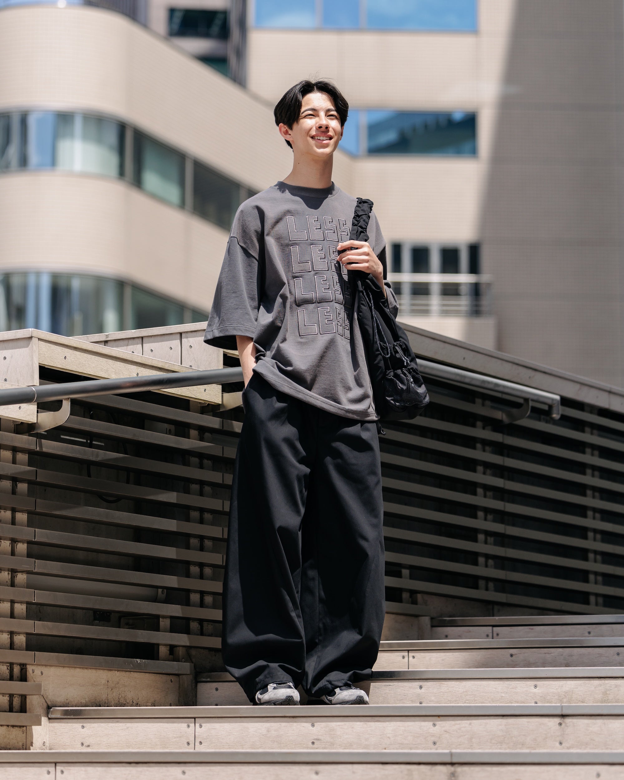【5.17 SAT 20:00- IN STOCK】MASSIVE TWISTED PANTS (BLACK)