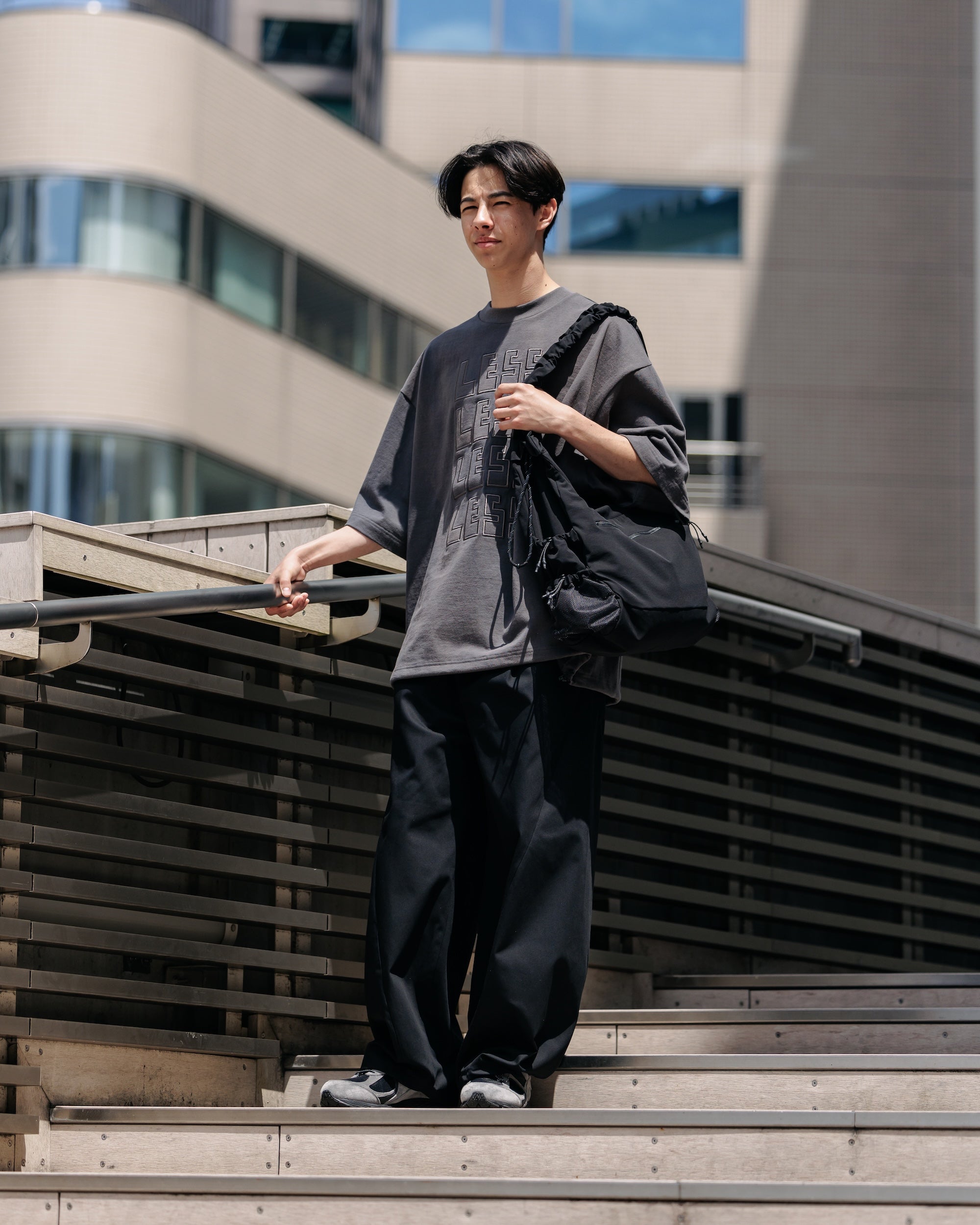 【5.17 SAT 20:00- IN STOCK】MASSIVE TWISTED PANTS (BLACK)