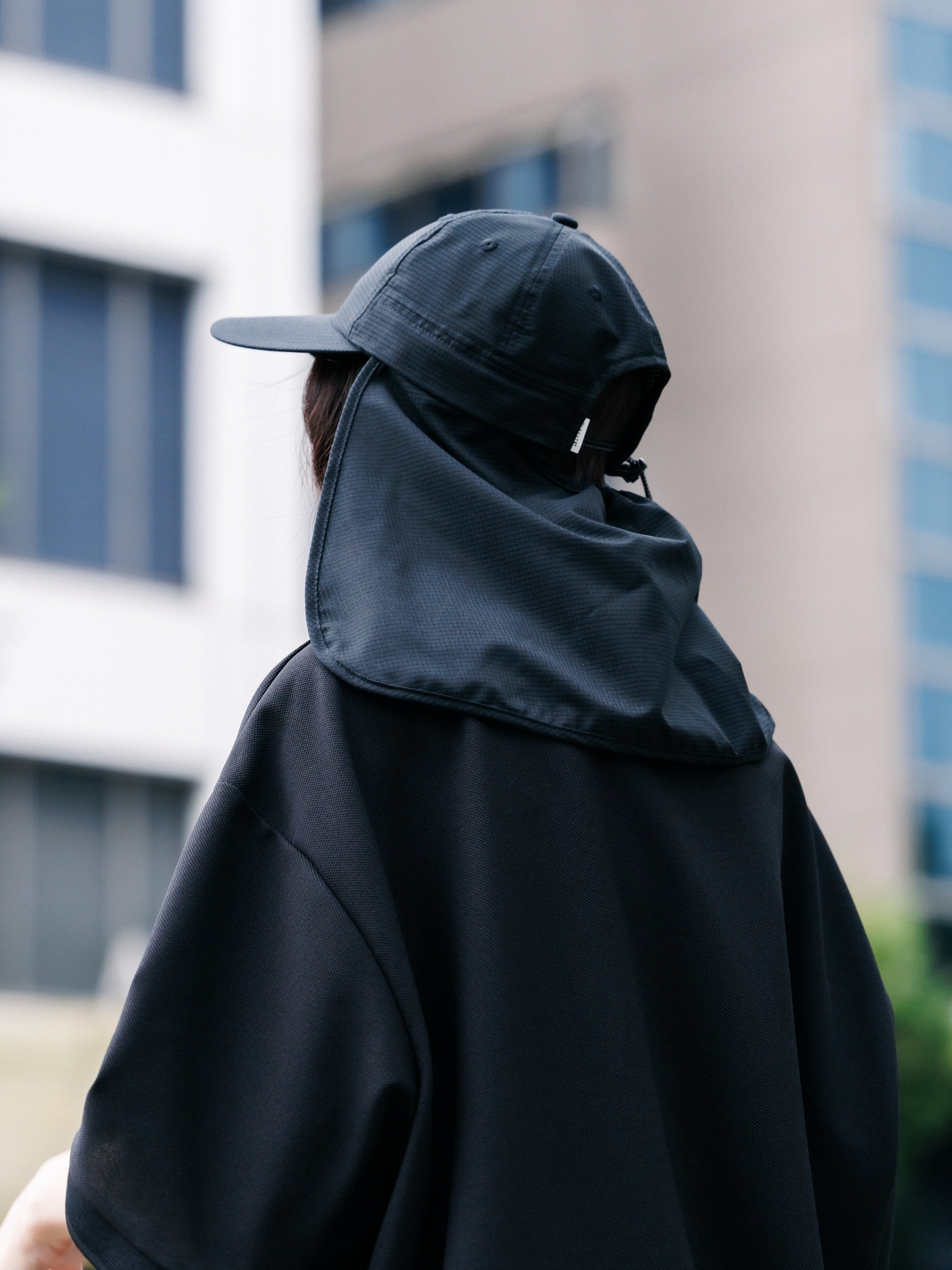 【7.11 SAT 20:00- IN STOCK】ACTIVE CITY SUNSHADE CAP (BLACK)