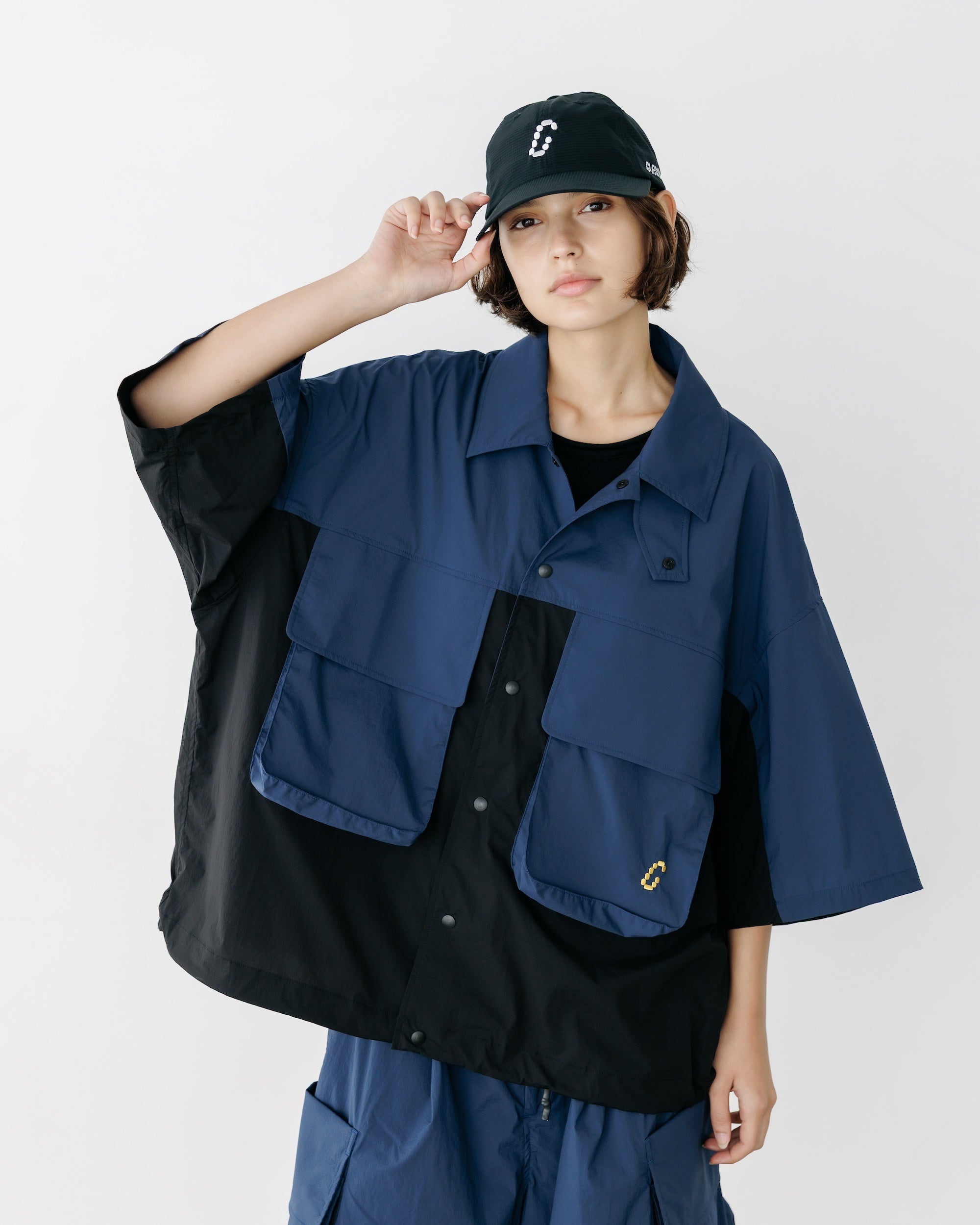 C COOL DOTS®︎ CAP (BLACK×WHITE)