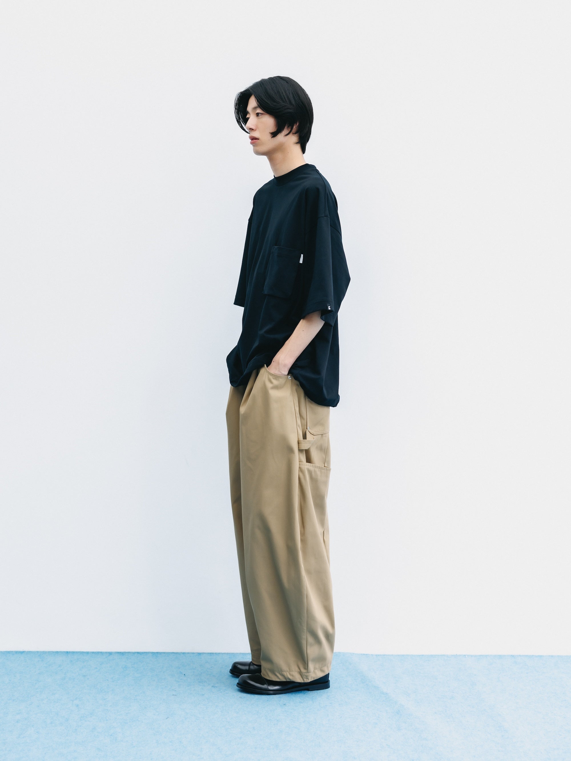 【5.16 SAT 20:00- IN STOCK】T/C GABARDINE CITY MASSIVE UTILITY PANTS (BEIGE)