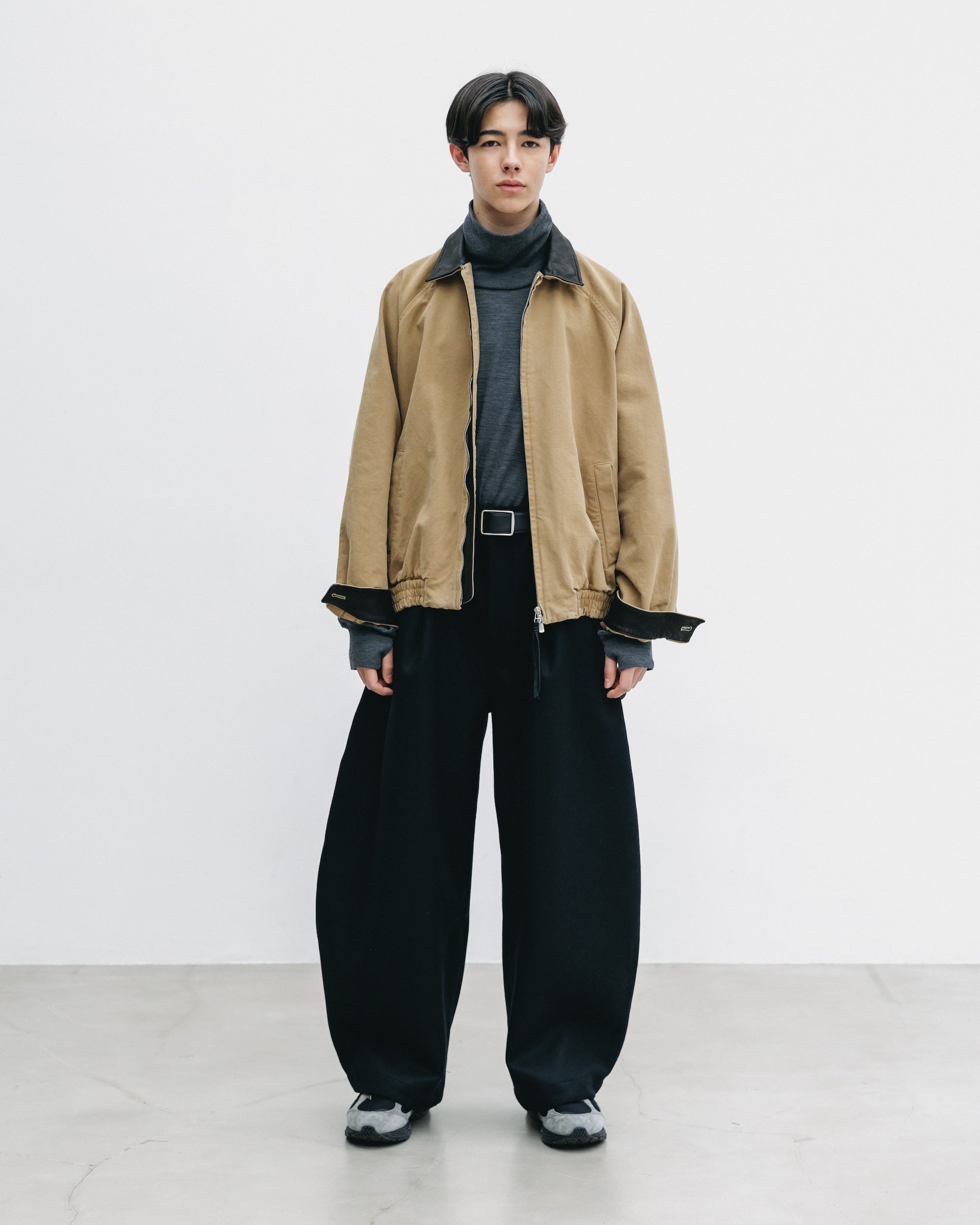 VINTAGE DYED DUCK CITY UTILITY JACKET (BEIGE)