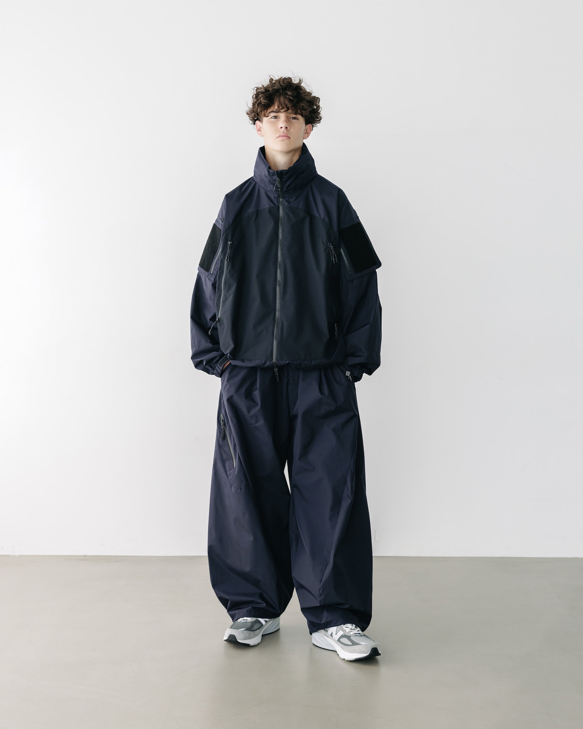 【9.17 WED 20:00- IN STOCK】+phenix WINDSTOPPER® by GORE-TEX LABS CITY MILITARY JACKET (NAVY×BLACK)