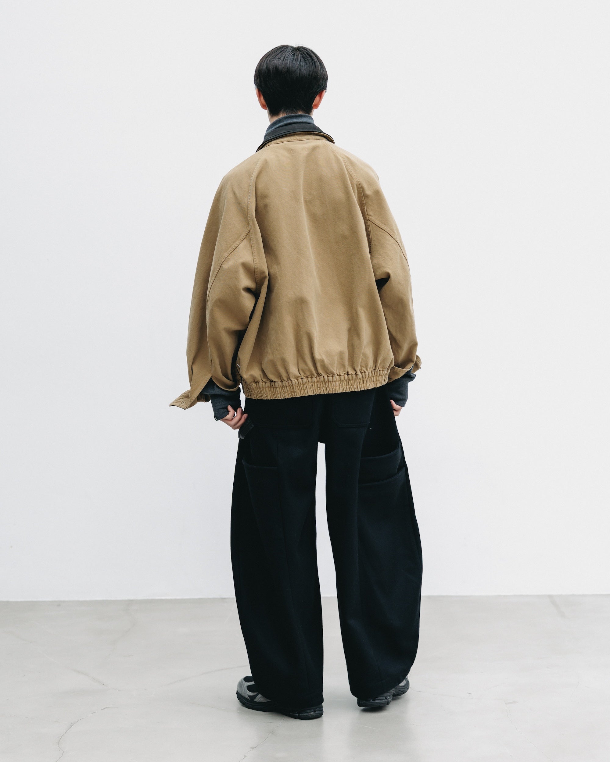 VINTAGE DYED DUCK CITY UTILITY JACKET (BEIGE)