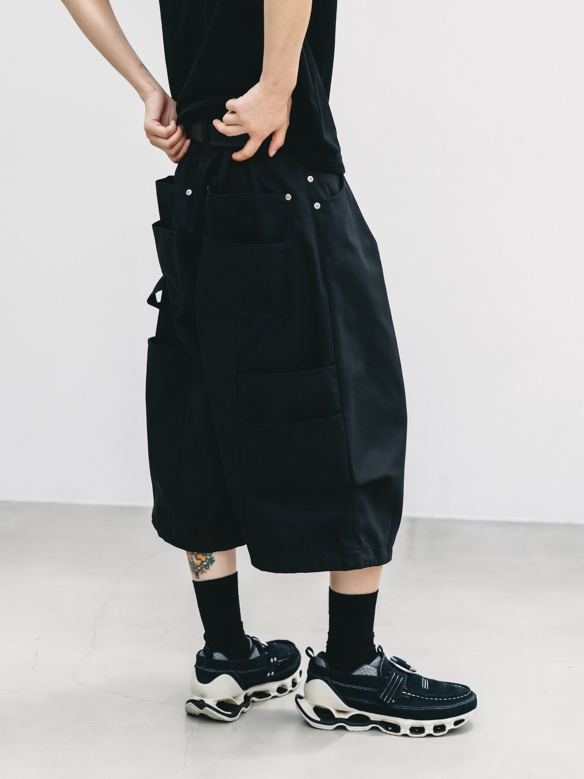 9.5 SAT 20:00- IN STOCK】T/C GABARDINE CITY MASSIVE UTILITY CROPPED PA