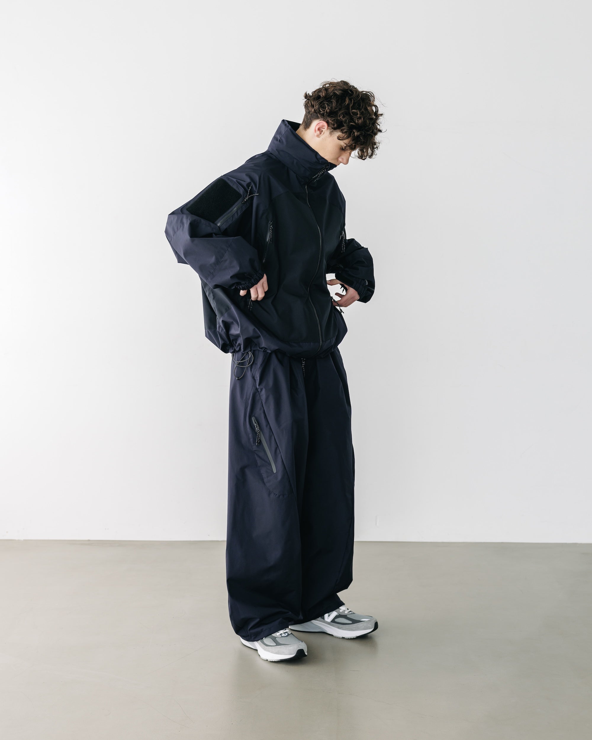 【9.17 WED 20:00- IN STOCK】+phenix WINDSTOPPER® by GORE-TEX LABS CITY MILITARY JACKET (NAVY×BLACK)