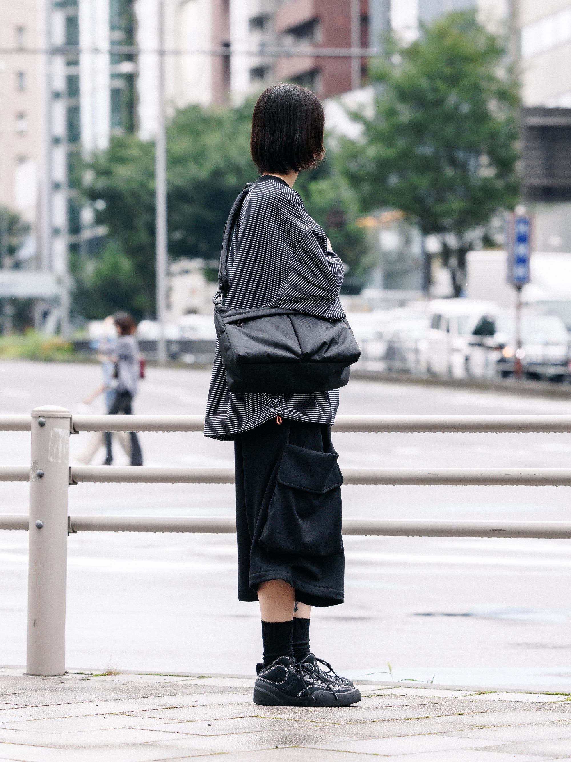 【7.15 WED 20:00- IN STOCK】CITY MILITARY SWEAT HALF PANTS 001 (BLACK)