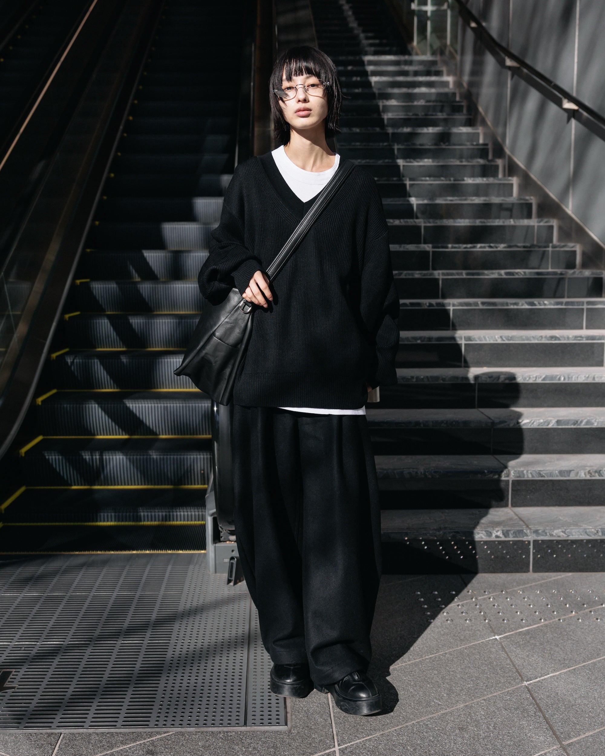 【12.17 WED 20:00- IN STOCK】LEATHER NOMAD BAG