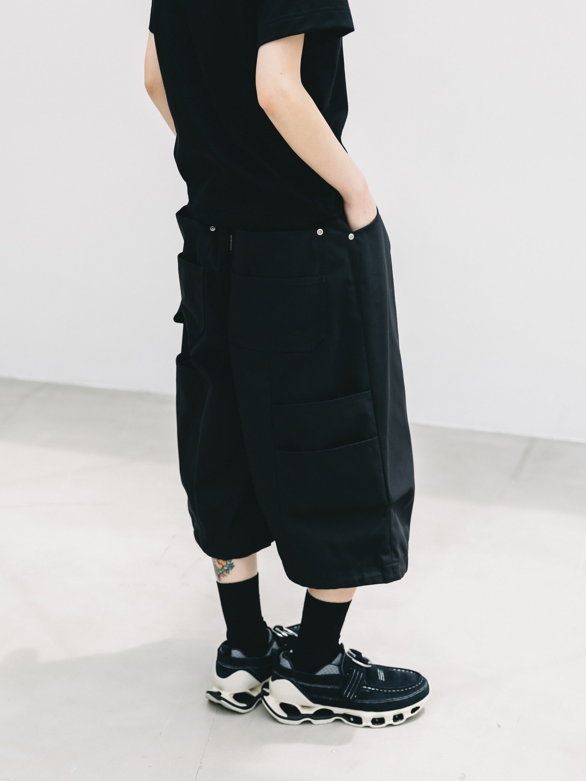 9.5 SAT 20:00- IN STOCK】T/C GABARDINE CITY MASSIVE UTILITY CROPPED PA