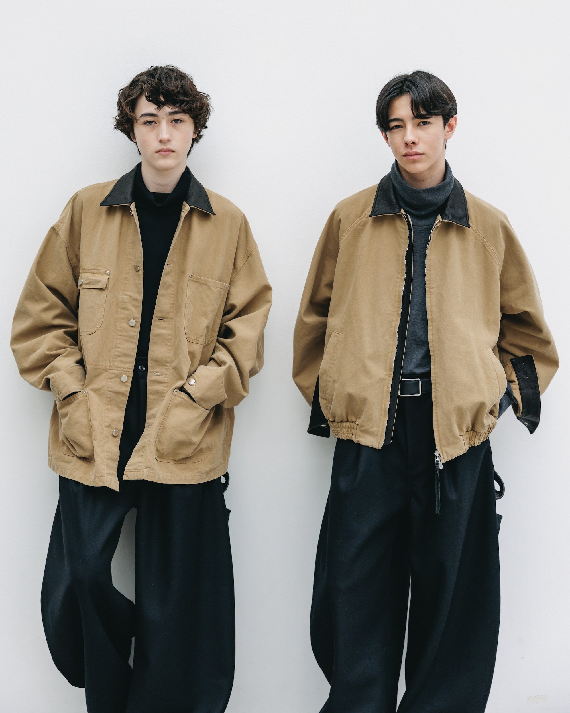 VINTAGE DYED CITY UTILITY COAT (BEIGE)