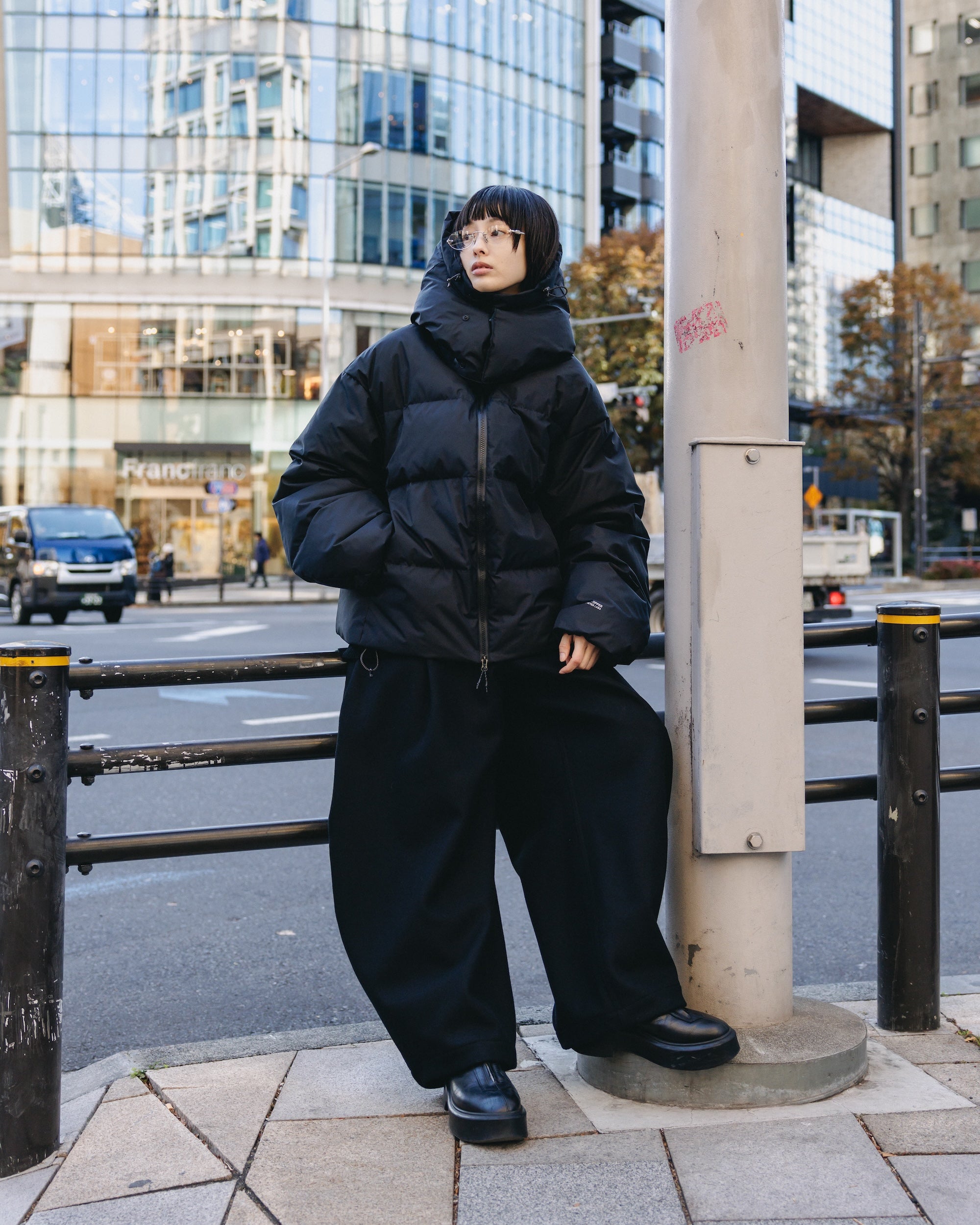 【12.13 SAT 20:00- IN STOCK】+phenix WINDSTOPPER® by GORE-TEX LABS CITY DOWN JACKET (BLACK)