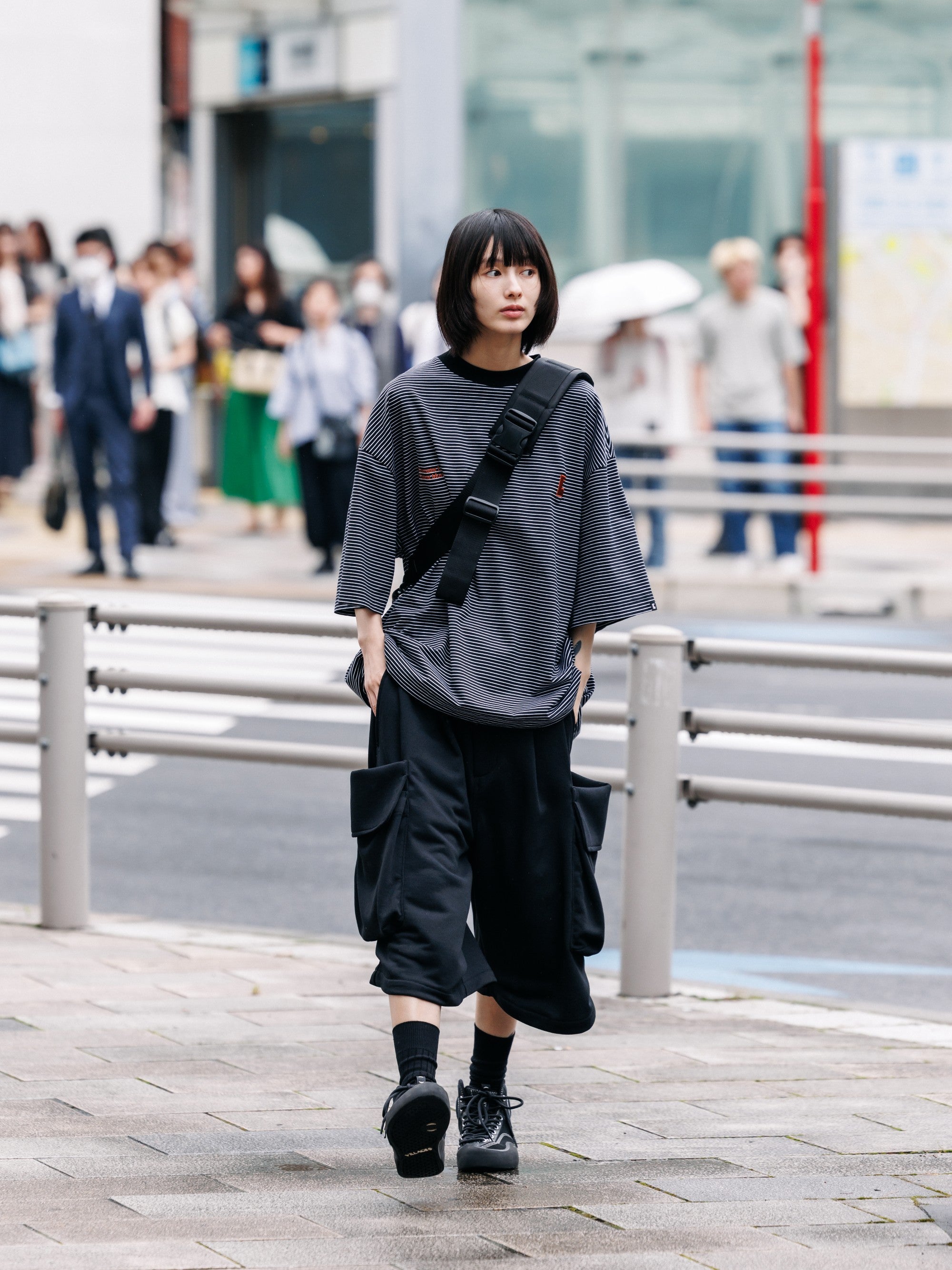 【7.15 WED 20:00- IN STOCK】CITY MILITARY SWEAT HALF PANTS 001 (BLACK)