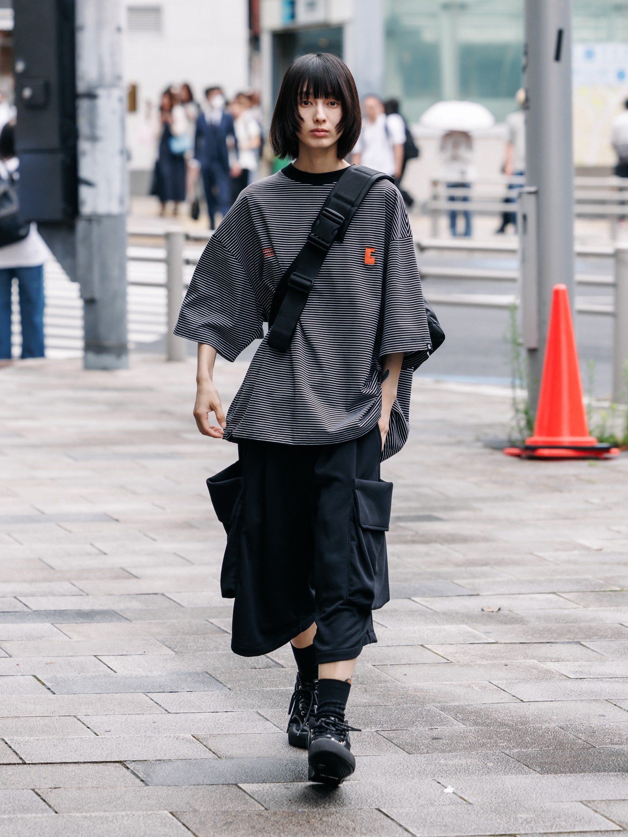 【7.15 WED 20:00- IN STOCK】CITY MILITARY SWEAT HALF PANTS 001 (BLACK)