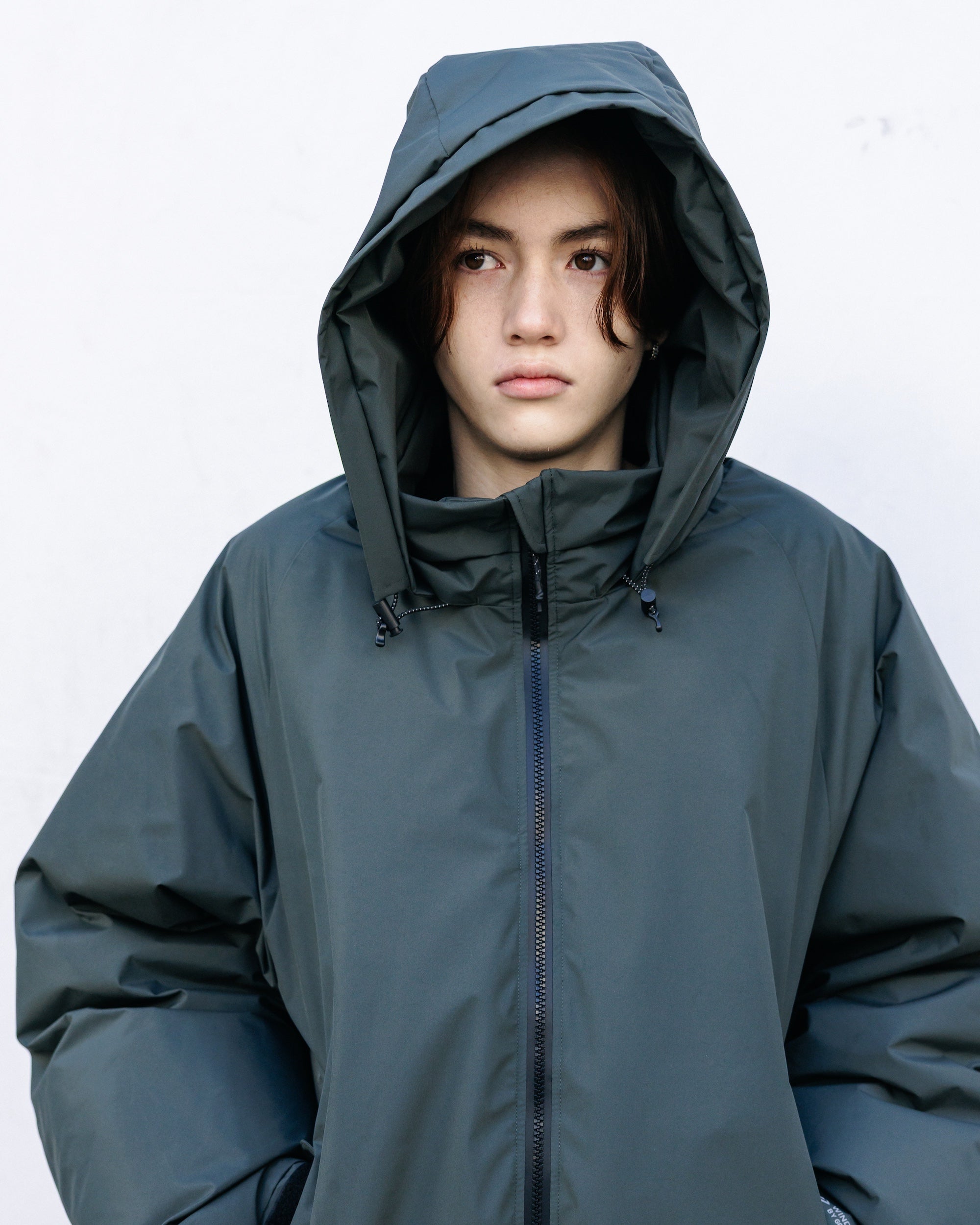 +phenix WINDSTOPPER® by GORE-TEX LABS CITY HAPPY JACKET (ASPHALT GRAY)