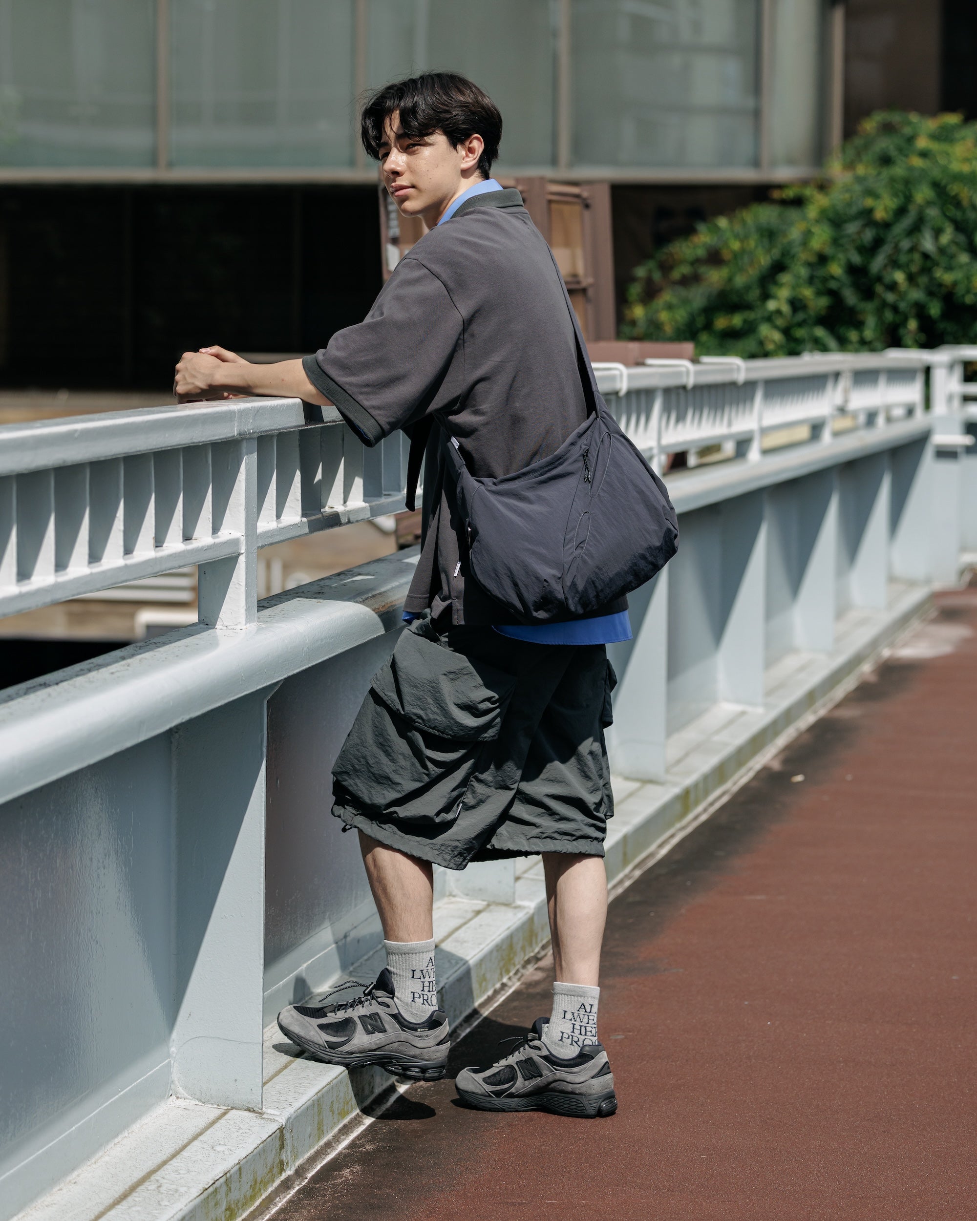 【6.25 WED 20:00- IN STOCK】VINTAGE WASHED CITY MILITARY HALF PANTS 002 (FADE BLACK)