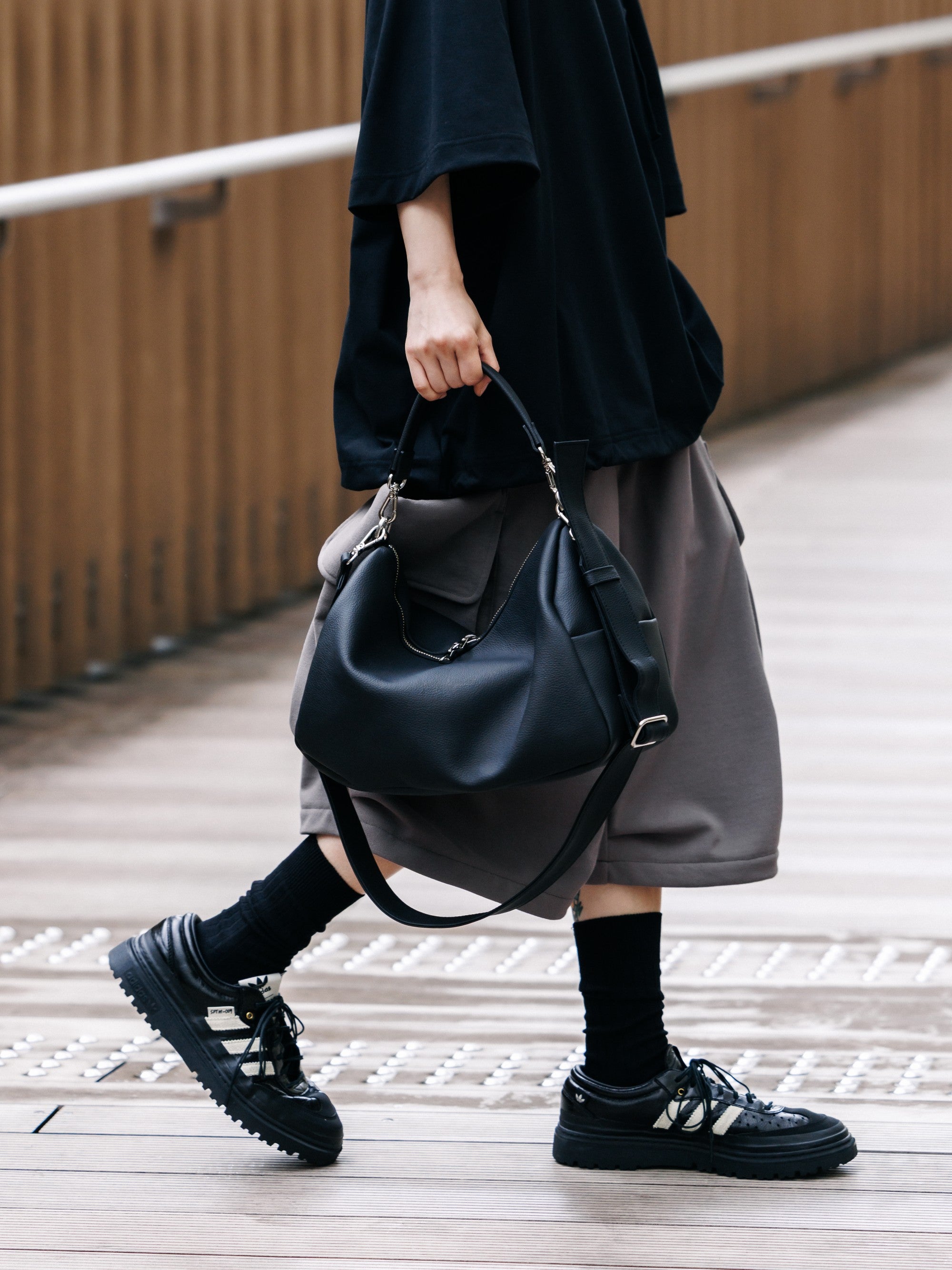 【7.15 WED 20:00- IN STOCK】CITY MILITARY SWEAT HALF PANTS 001 (GRAPHITE TAUPE)