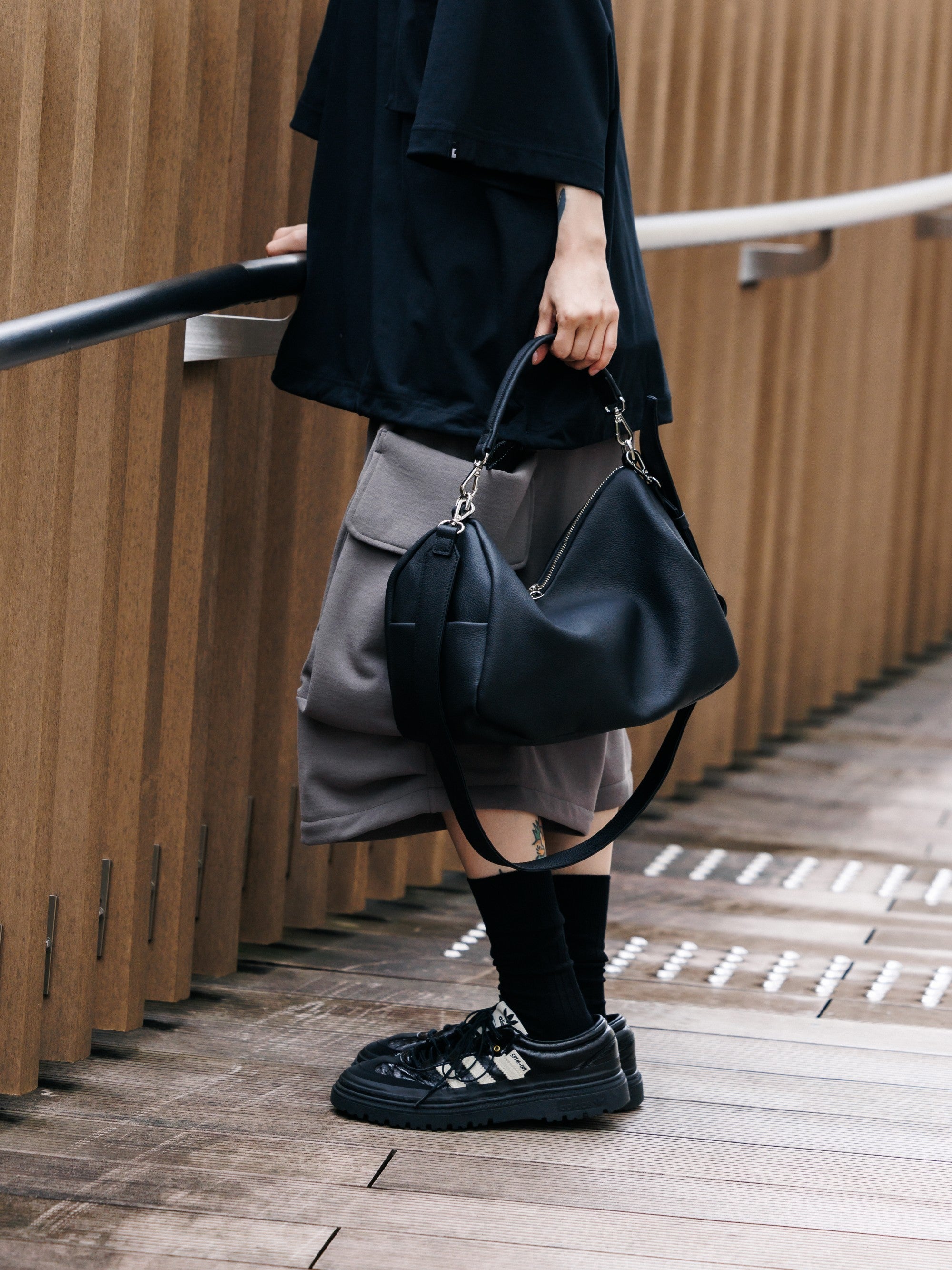 【7.15 WED 20:00- IN STOCK】CITY MILITARY SWEAT HALF PANTS 001 (GRAPHITE TAUPE)