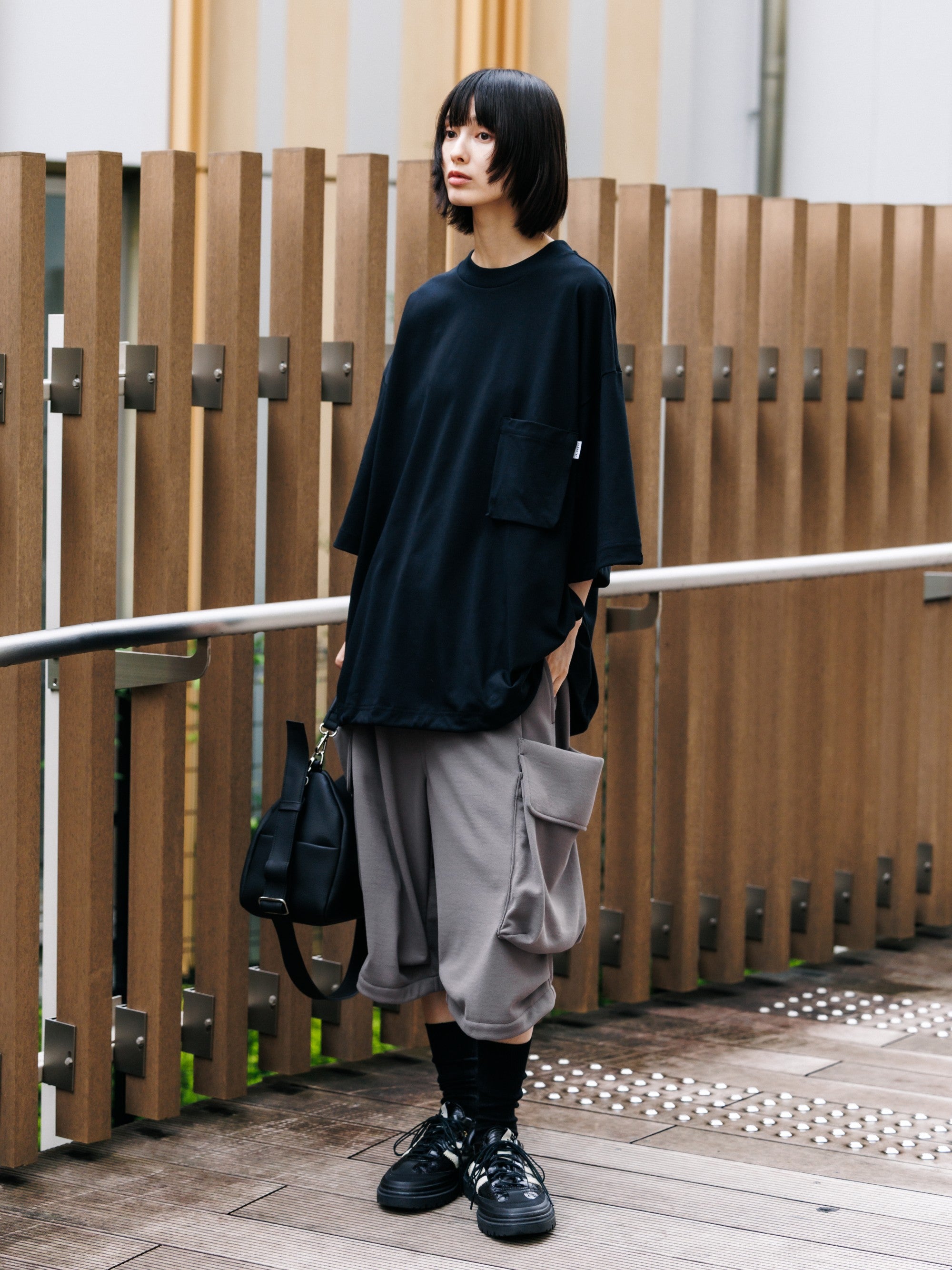 【7.15 WED 20:00- IN STOCK】CITY MILITARY SWEAT HALF PANTS 001 (GRAPHITE TAUPE)