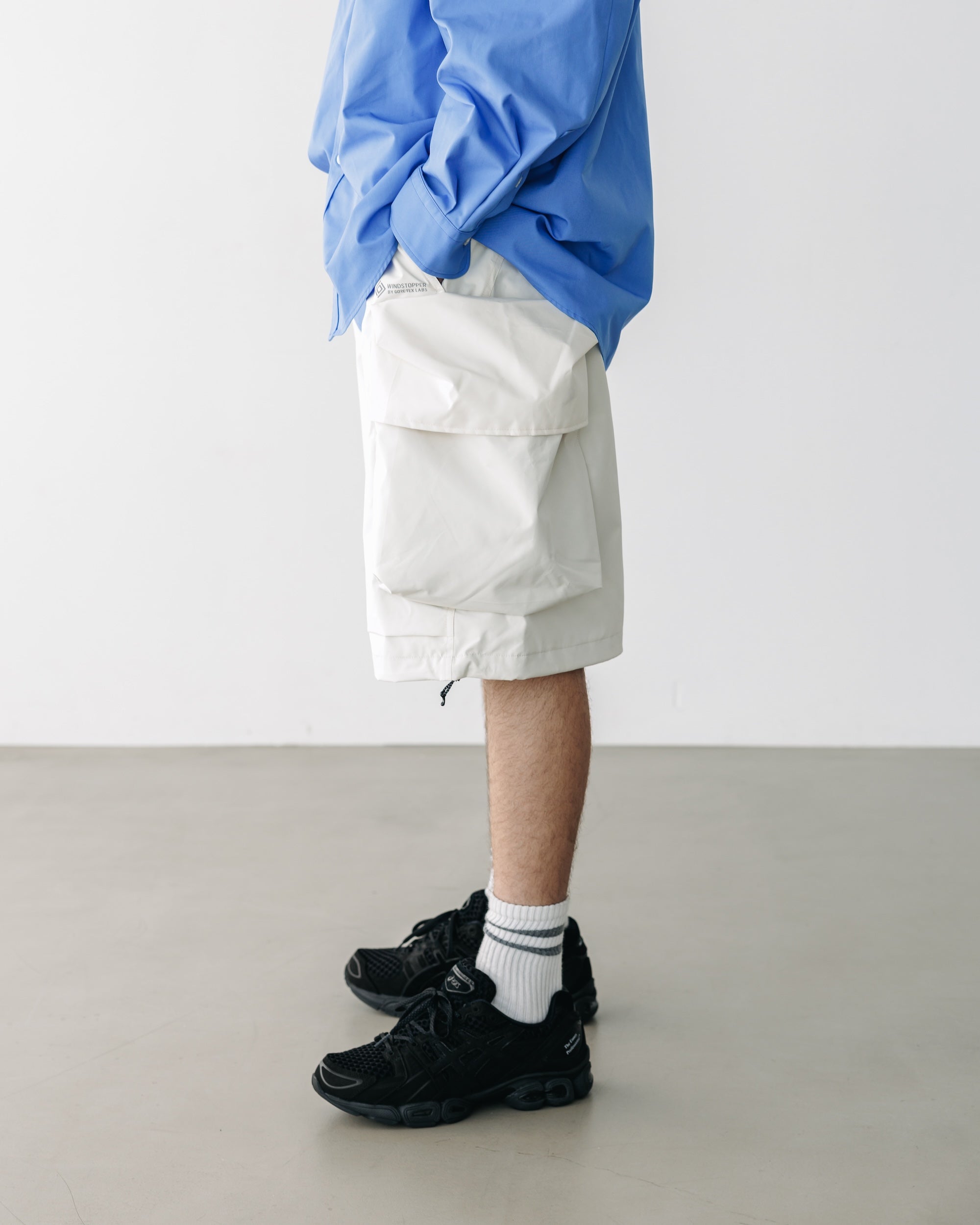 【5.6 TUE 20:00- IN STOCK】+phenix WINDSTOPPER® by GORE-TEX LABS CITY MILITARY HALF PANTS 002 (PURE IVORY)