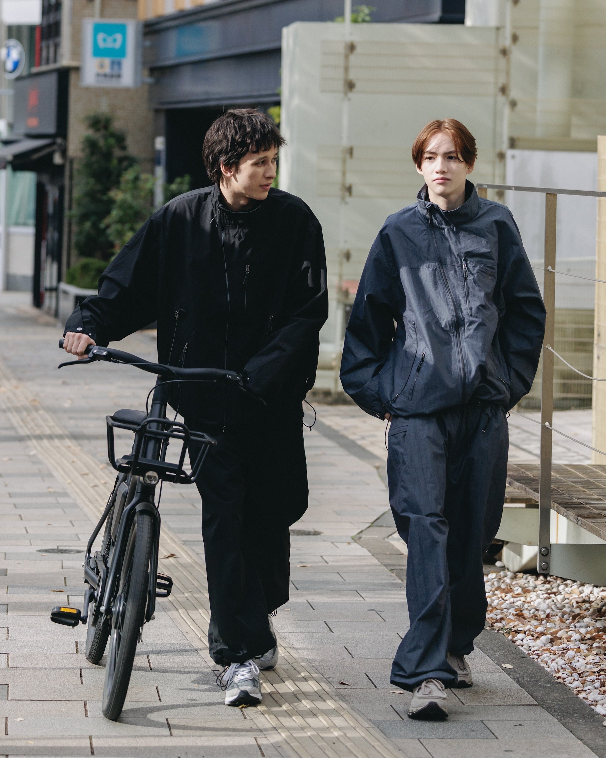 WATER REPELLENT NYLON CITY UNIFORM SETUP (NAVY)