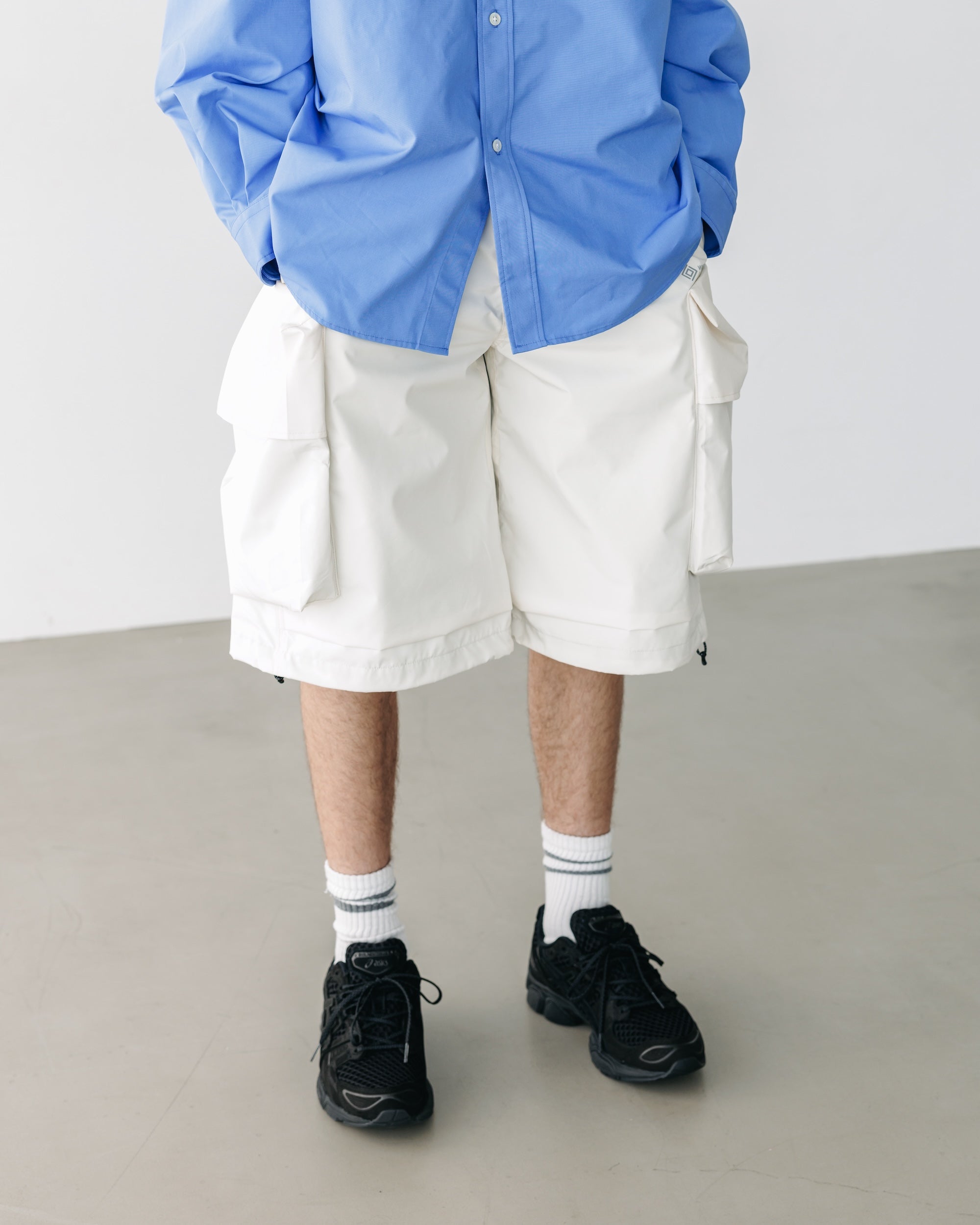 【5.6 TUE 20:00- IN STOCK】+phenix WINDSTOPPER® by GORE-TEX LABS CITY MILITARY HALF PANTS 002 (PURE IVORY)