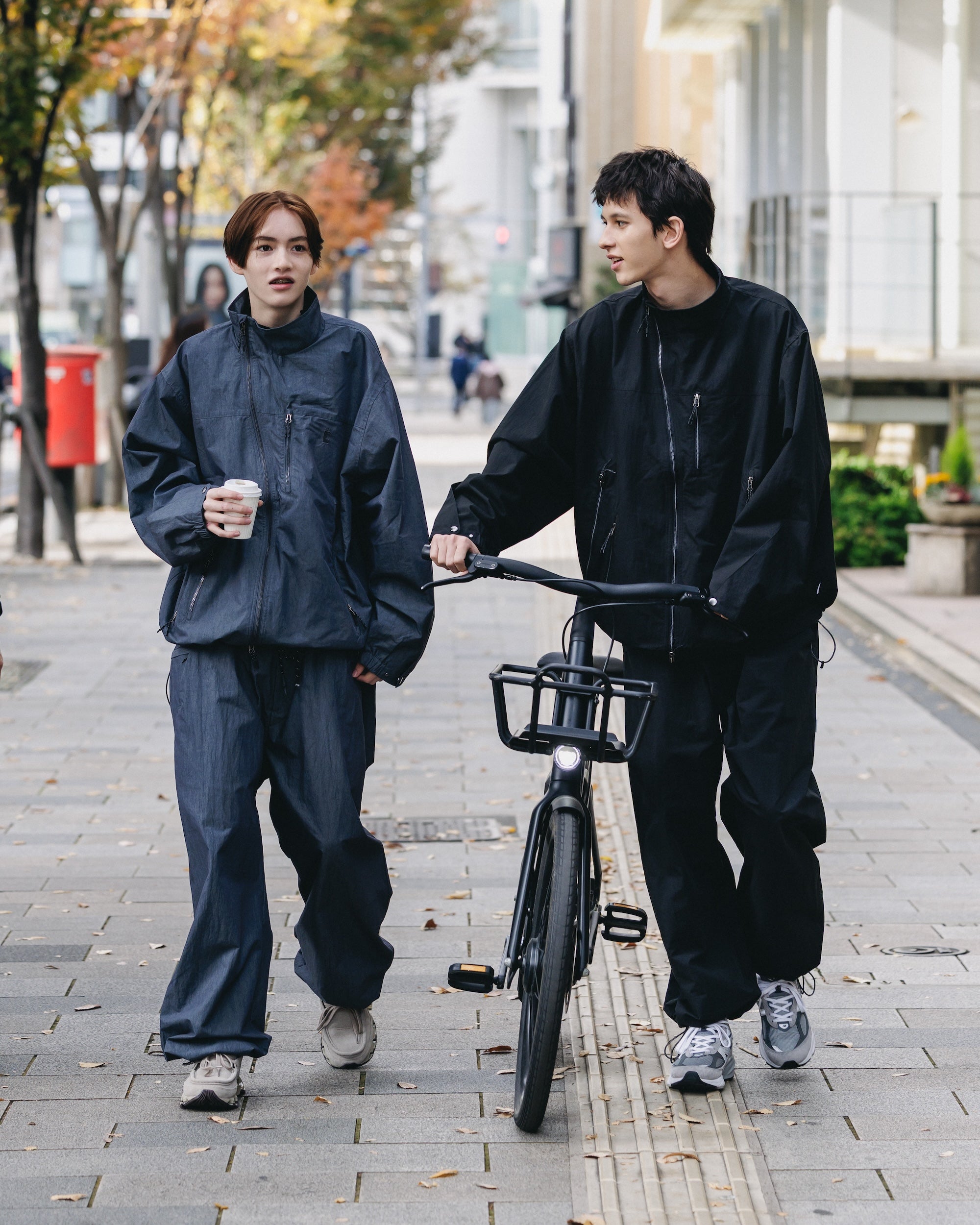 WATER REPELLENT NYLON CITY UNIFORM SETUP (NAVY)