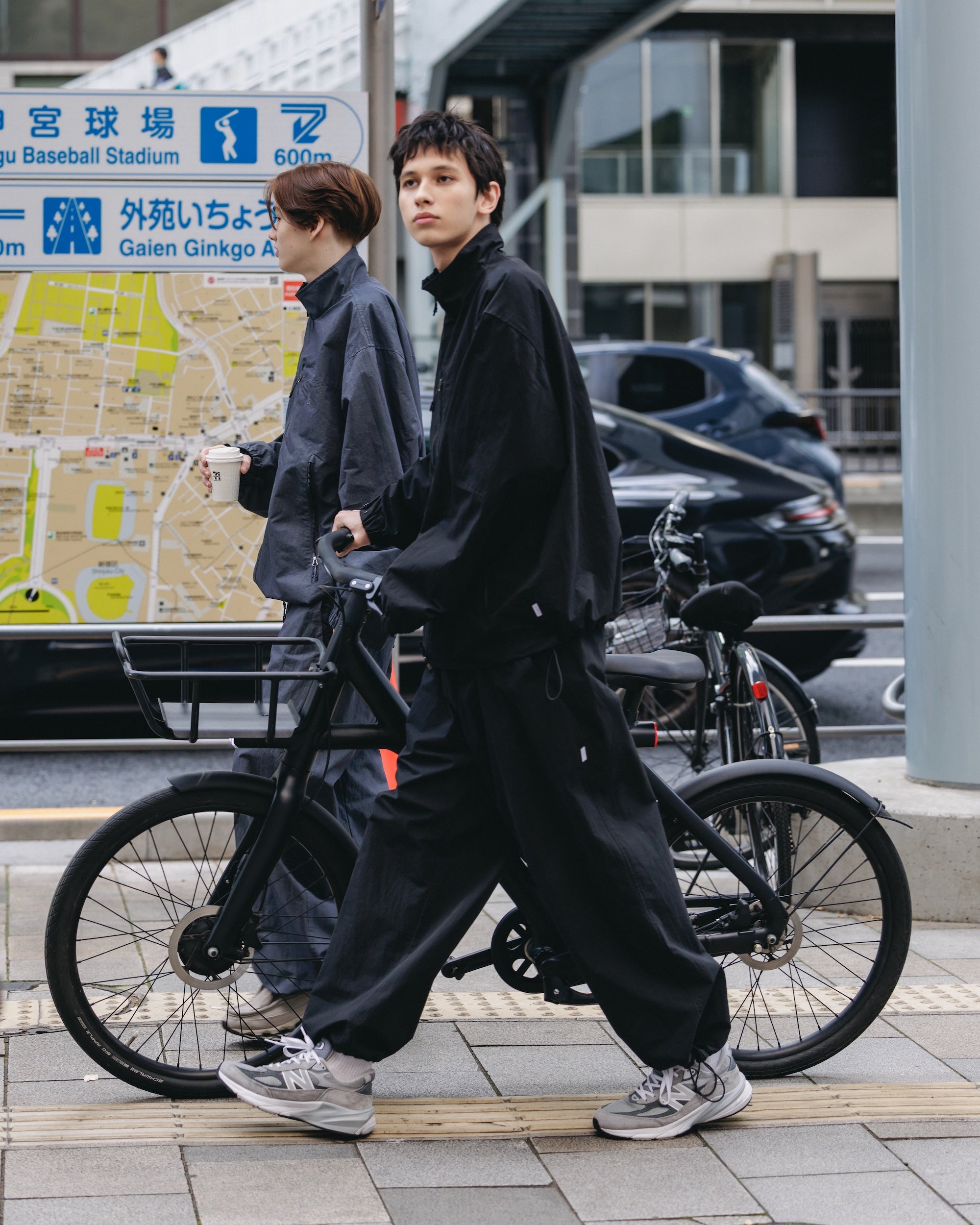 WATER REPELLENT NYLON CITY UNIFORM SETUP (BLACK)