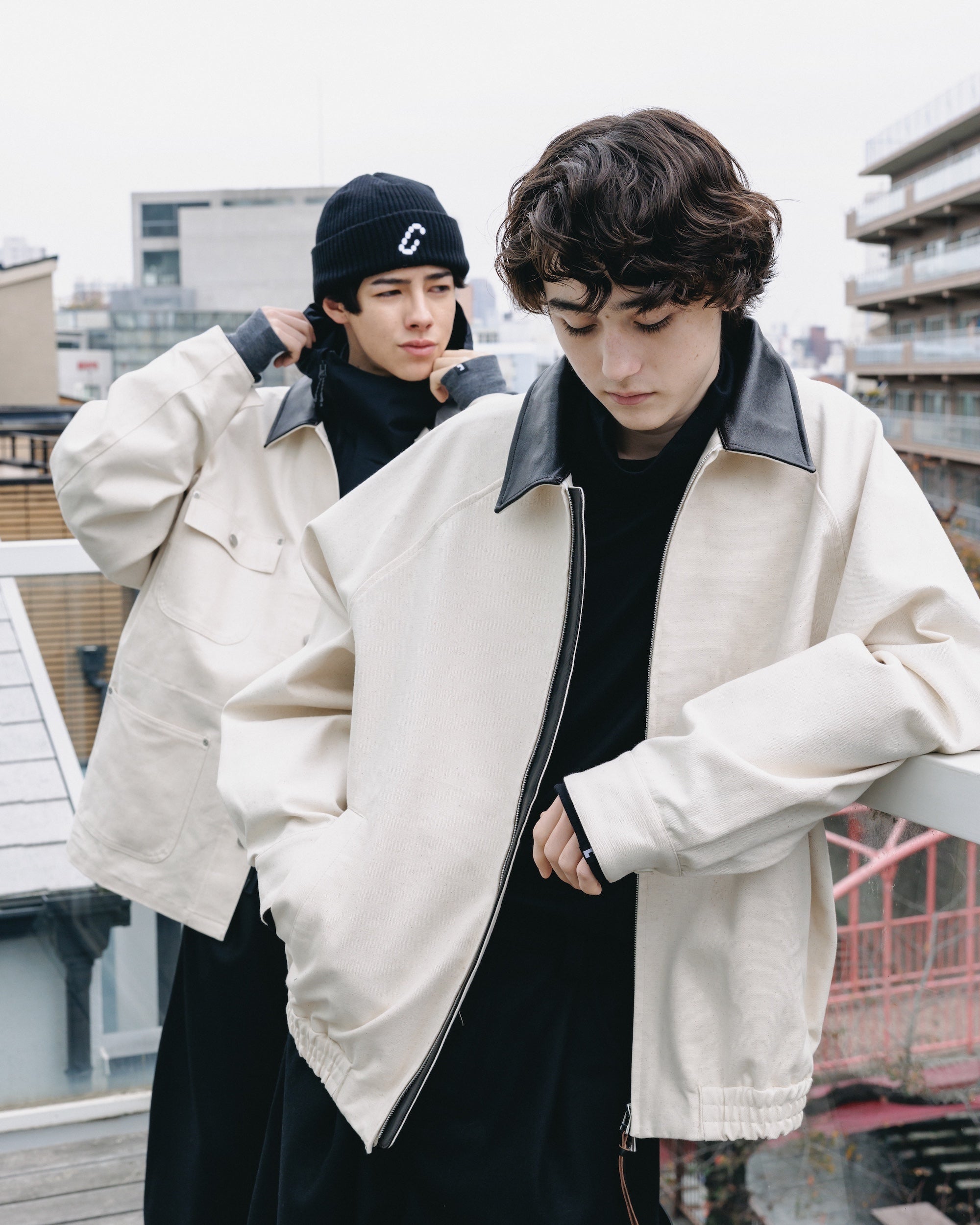 DUCK CITY UTILITY JACKET (IVORY)