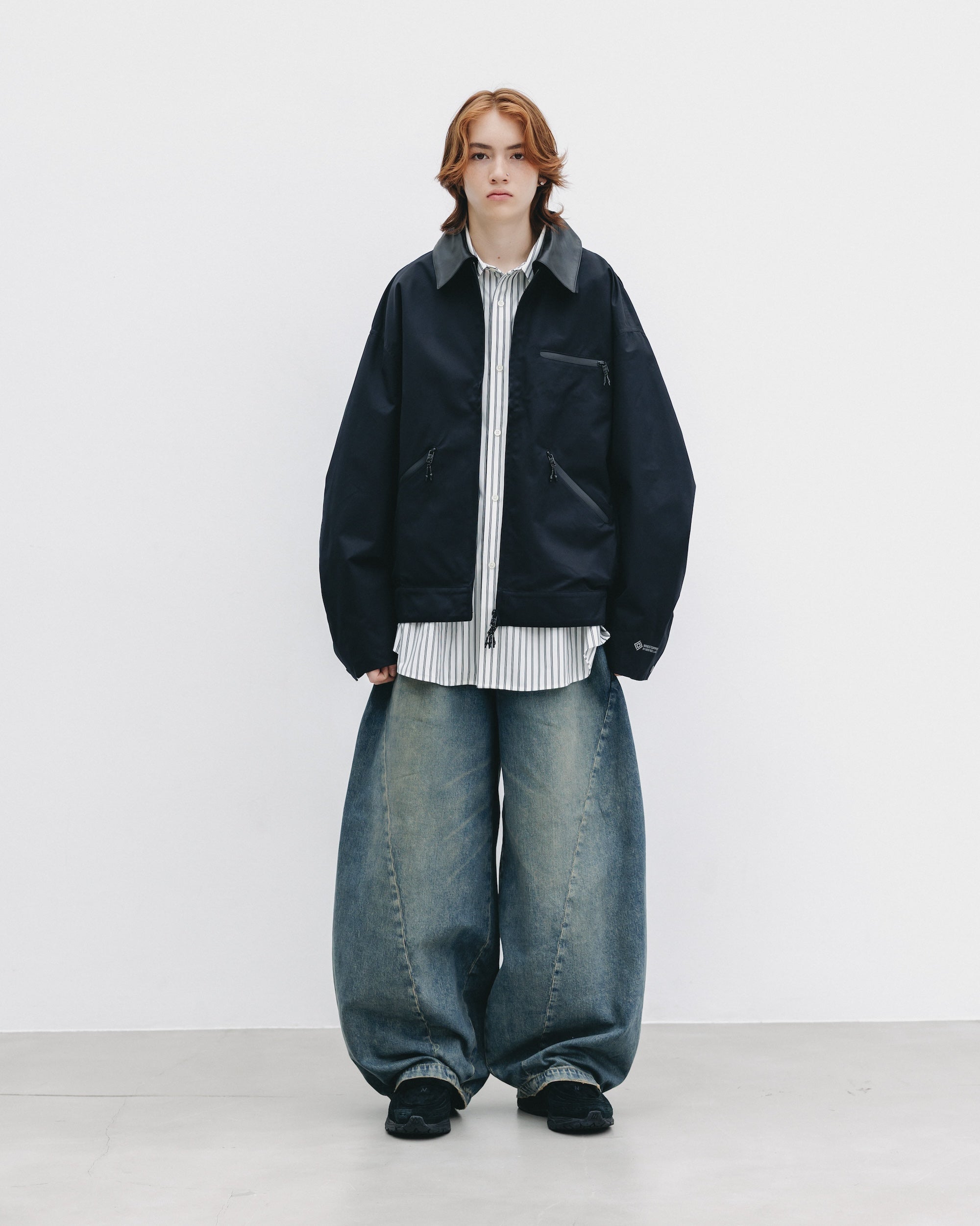 【9.24 WED 20:00- IN STOCK】+phenix WINDSTOPPER® by GORE-TEX LABS TWILL CITY WORKER JACKET (BLACK)