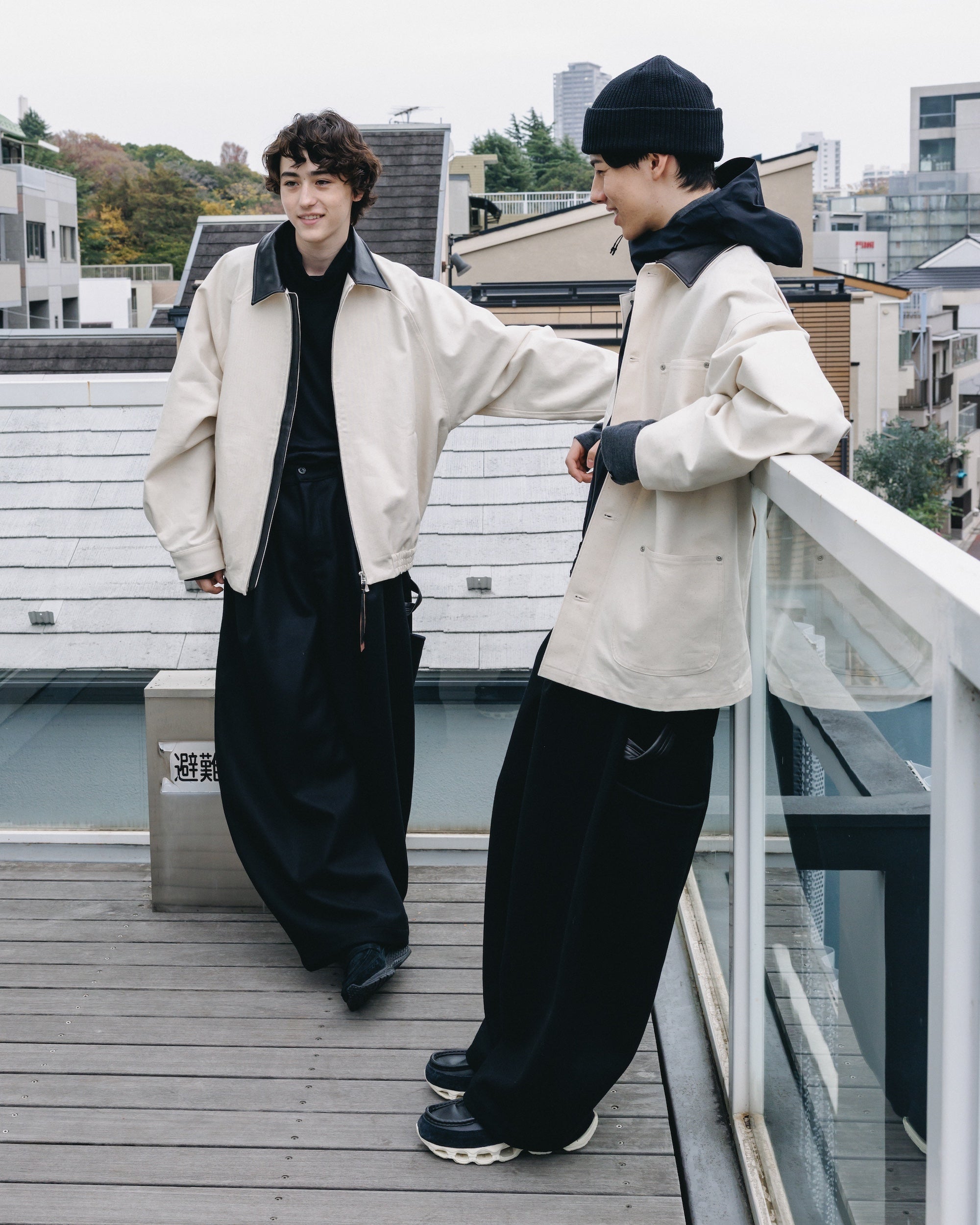 DUCK CITY UTILITY JACKET (IVORY)