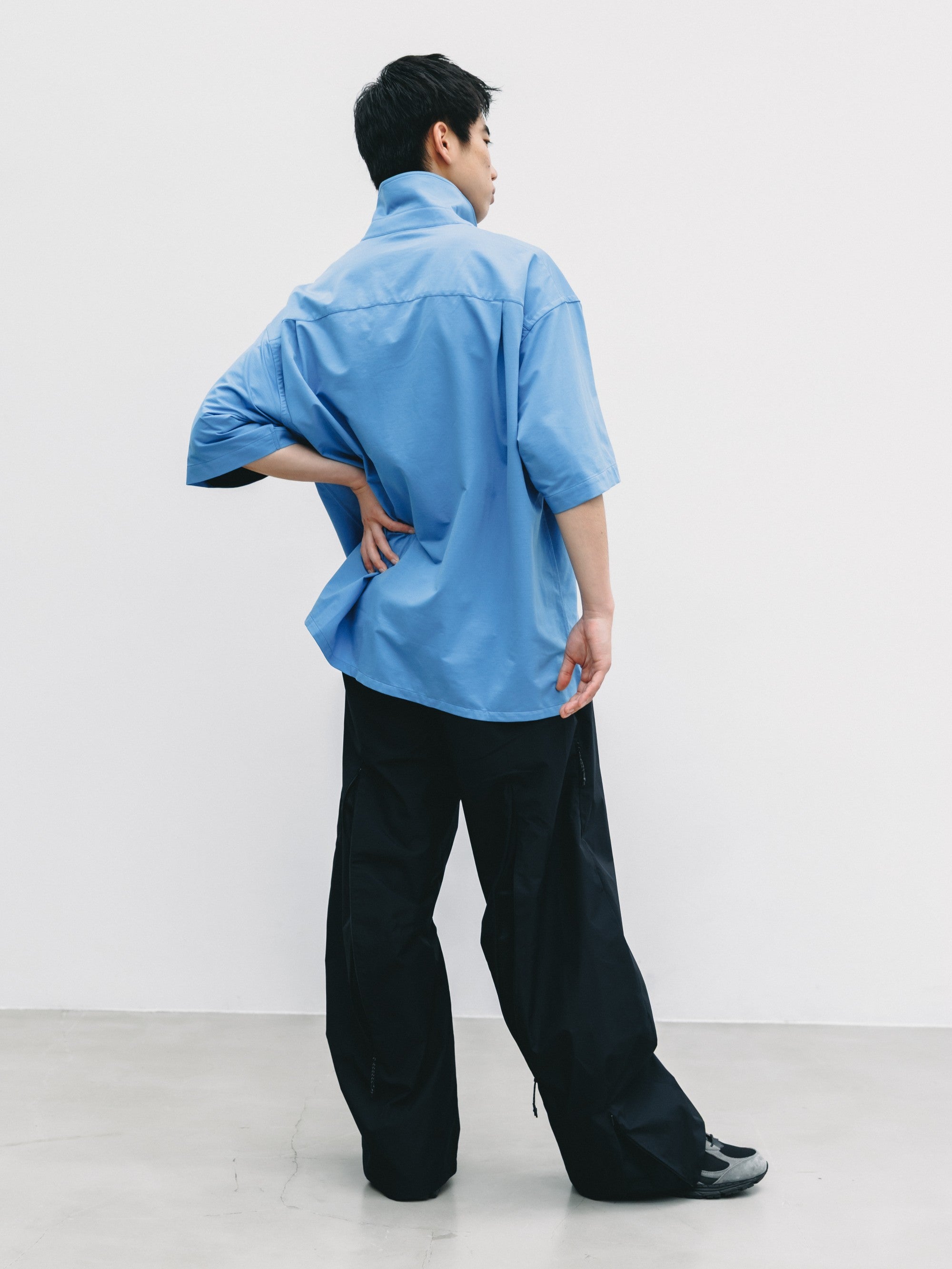 【6.20 SAT 20:00- IN STOCK】 +phenix WINDSTOPPER® by GORE-TEX LABS CITY BARREL LEG PANTS (BLACK)