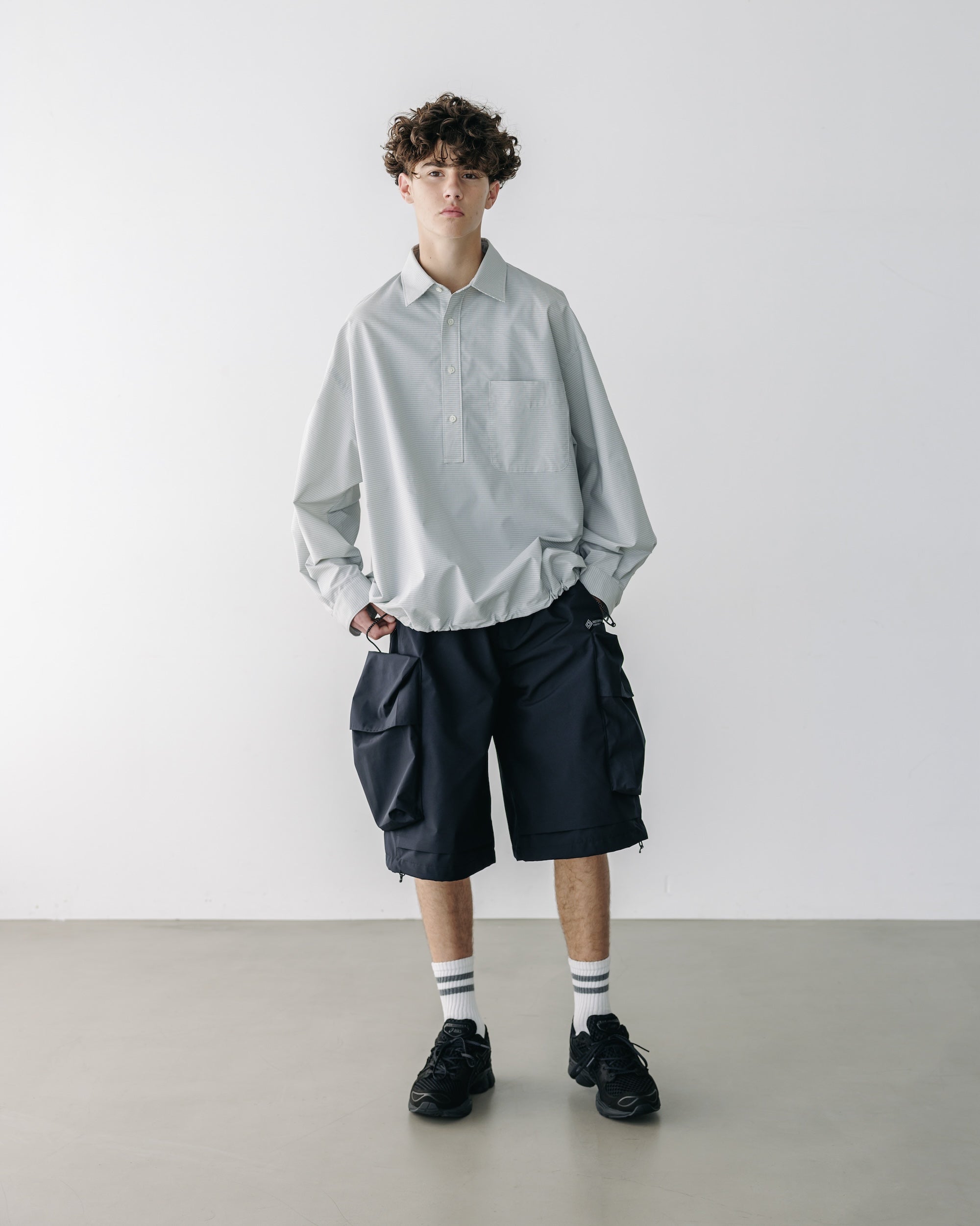 【5.6 TUE 20:00- IN STOCK】+phenix WINDSTOPPER® by GORE-TEX LABS CITY MILITARY HALF PANTS 002 (BLACK)