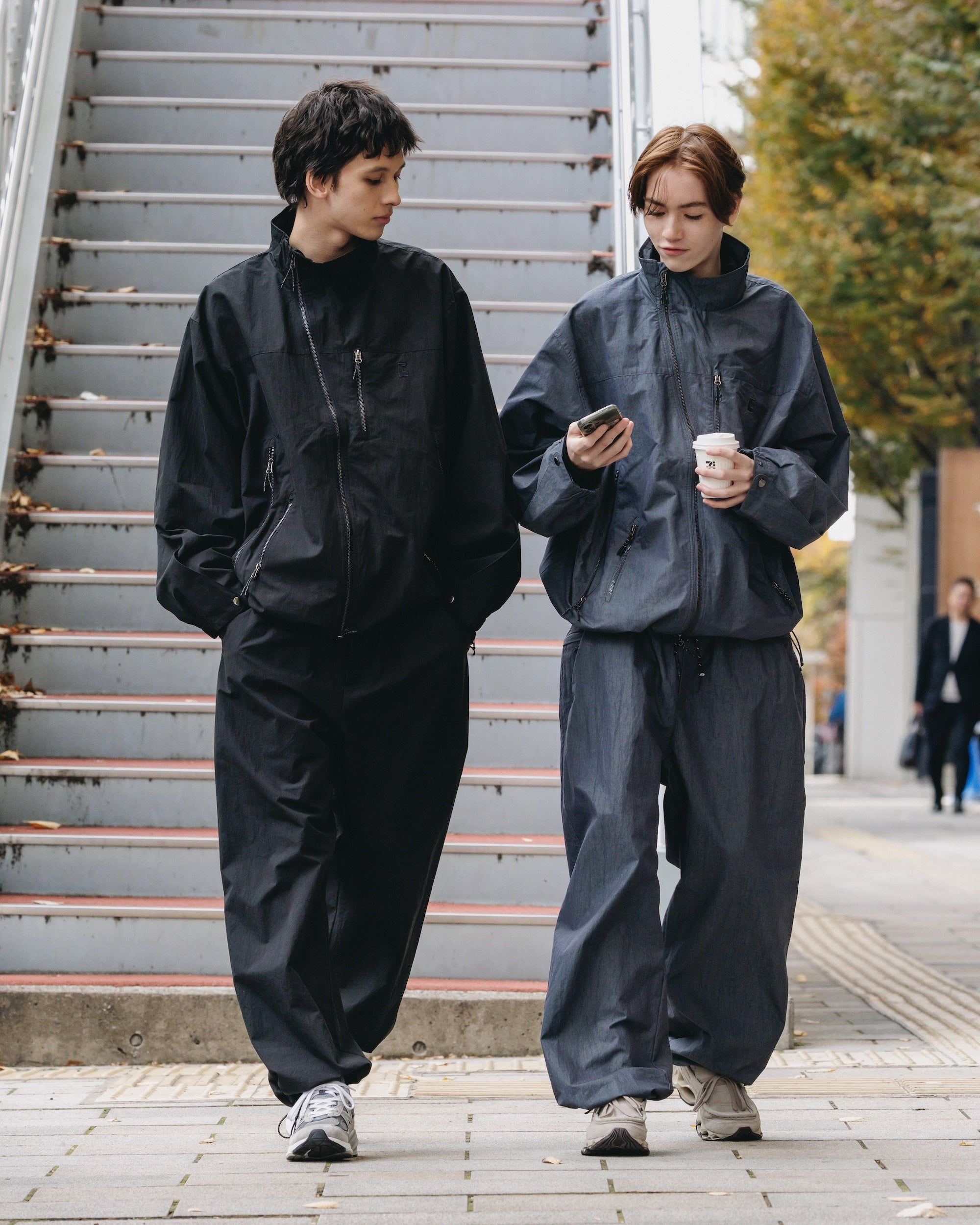 WATER REPELLENT NYLON CITY UNIFORM SETUP (NAVY)