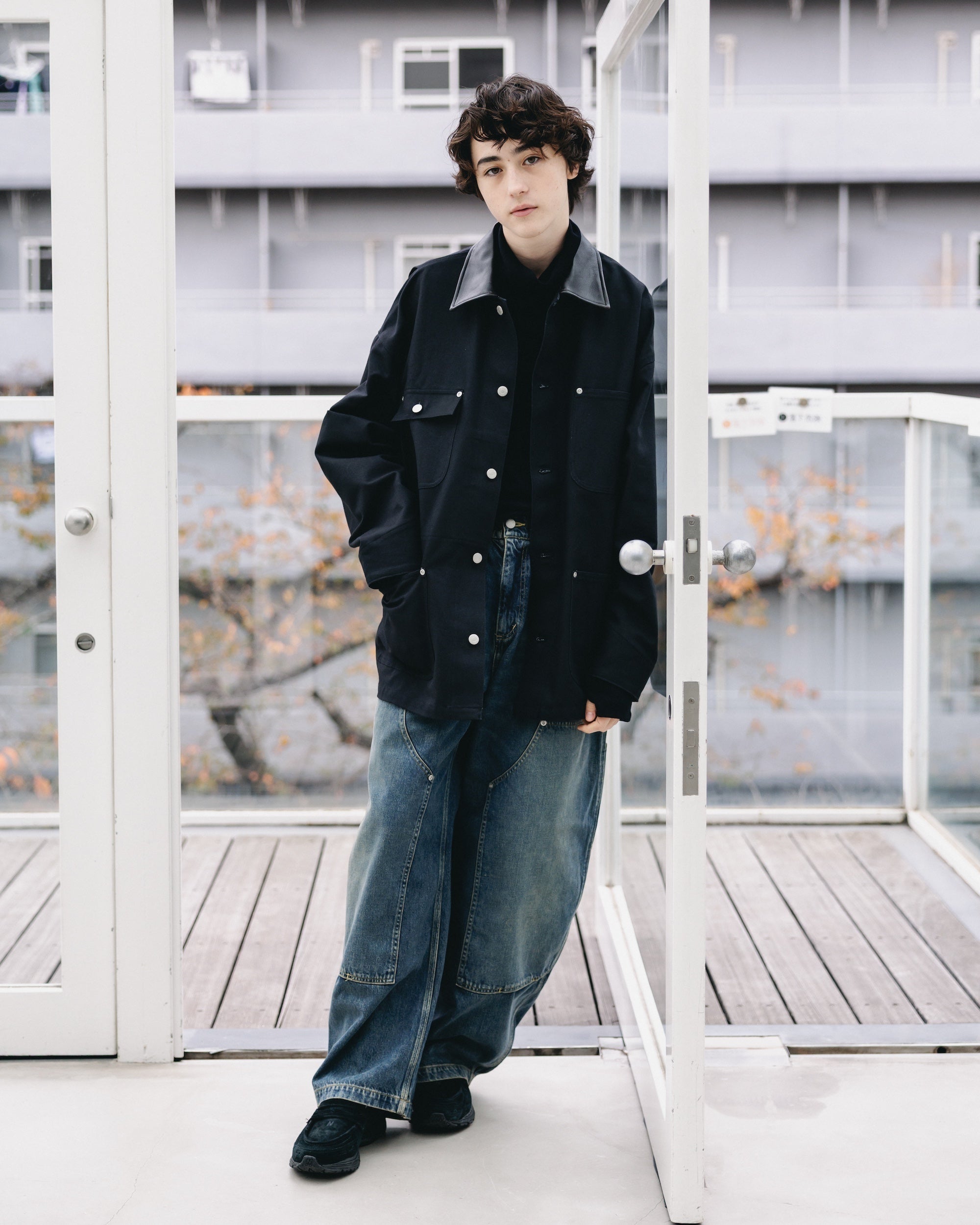 DUCK CITY UTILITY COAT (BLACK)
