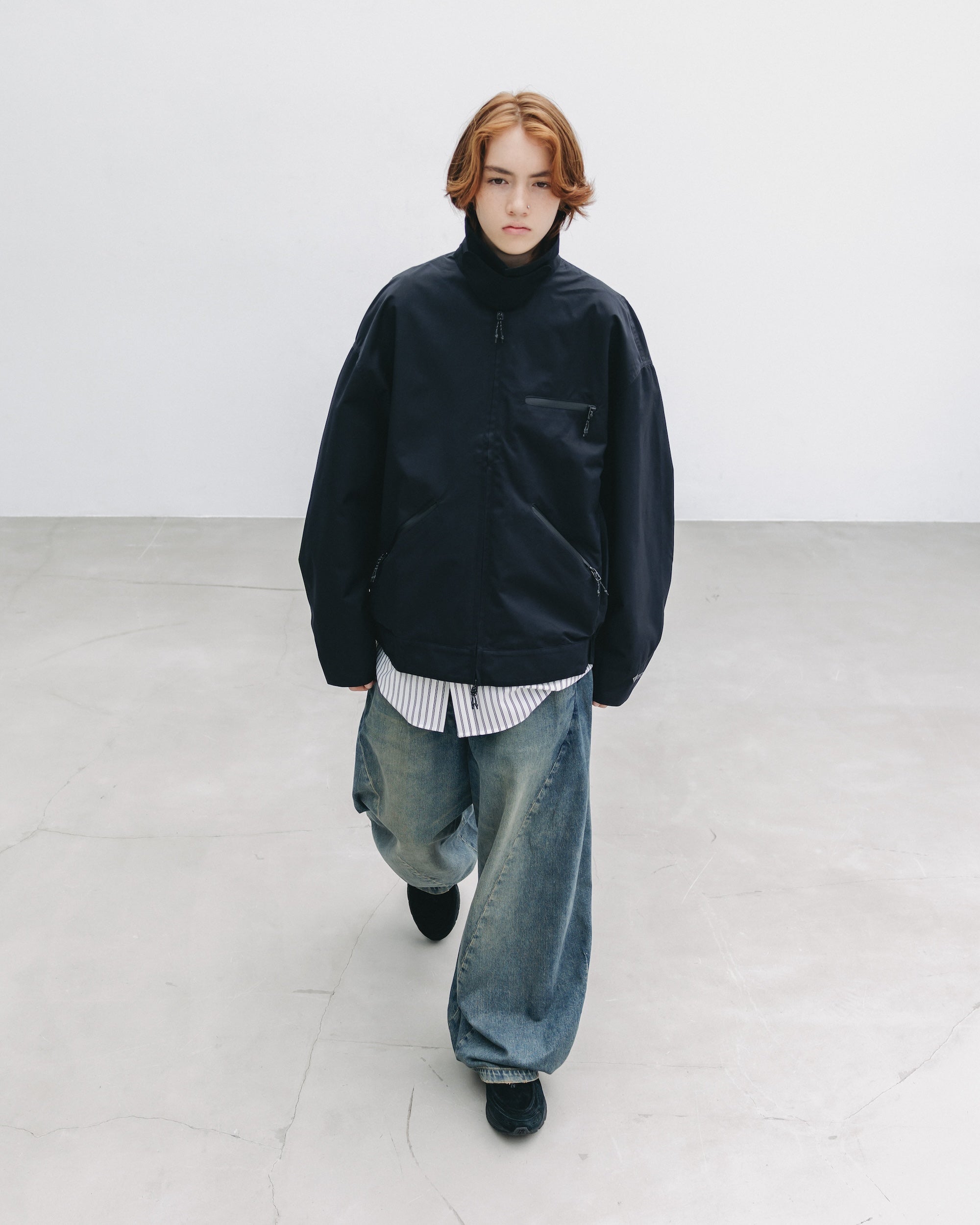 【9.24 WED 20:00- IN STOCK】+phenix WINDSTOPPER® by GORE-TEX LABS TWILL CITY WORKER JACKET (BLACK)