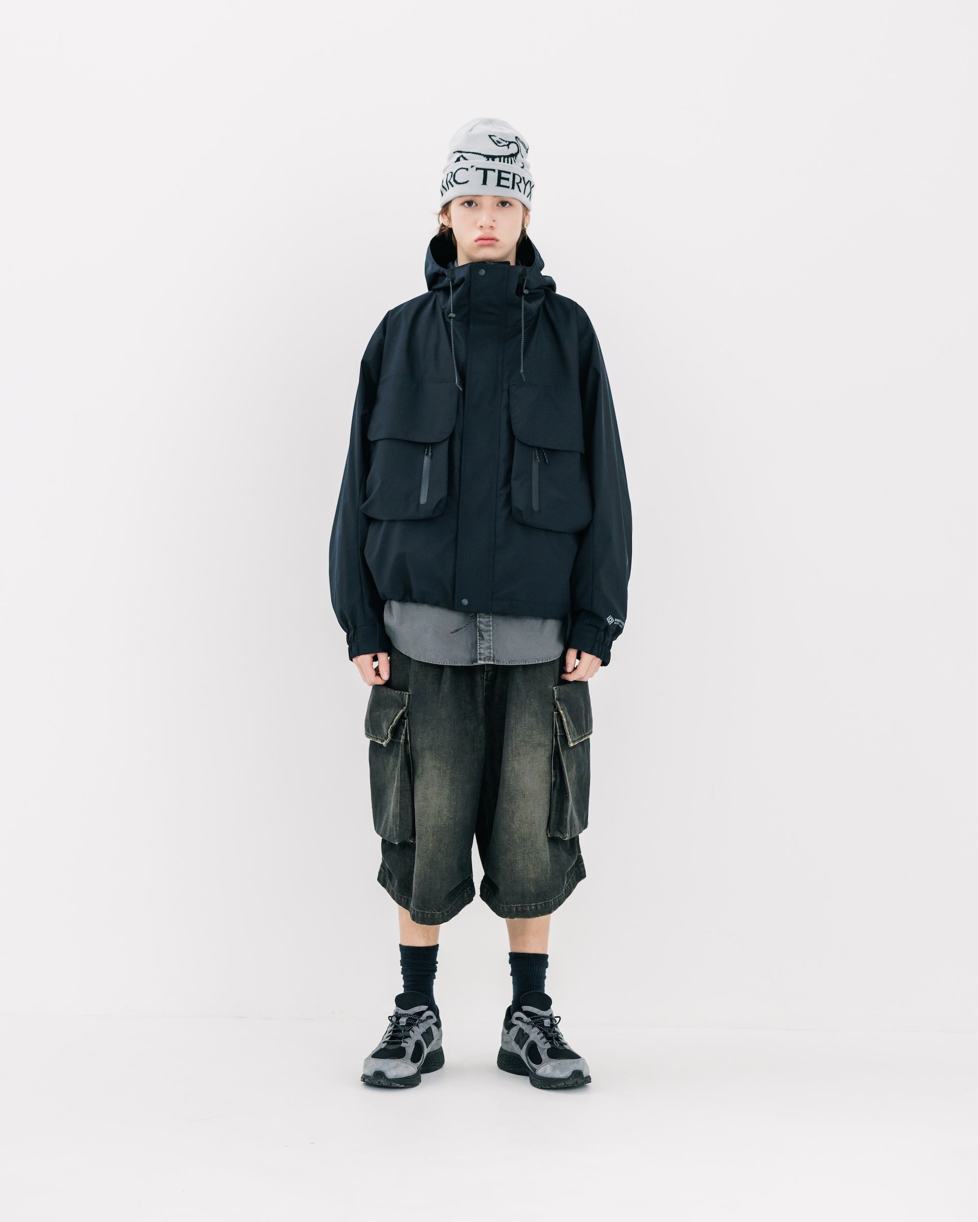 【3.5 WED 20:00- IN STOCK】+phenix WINDSTOPPER® by GORE-TEX LABS CITY WADING JACKET (BLACK)