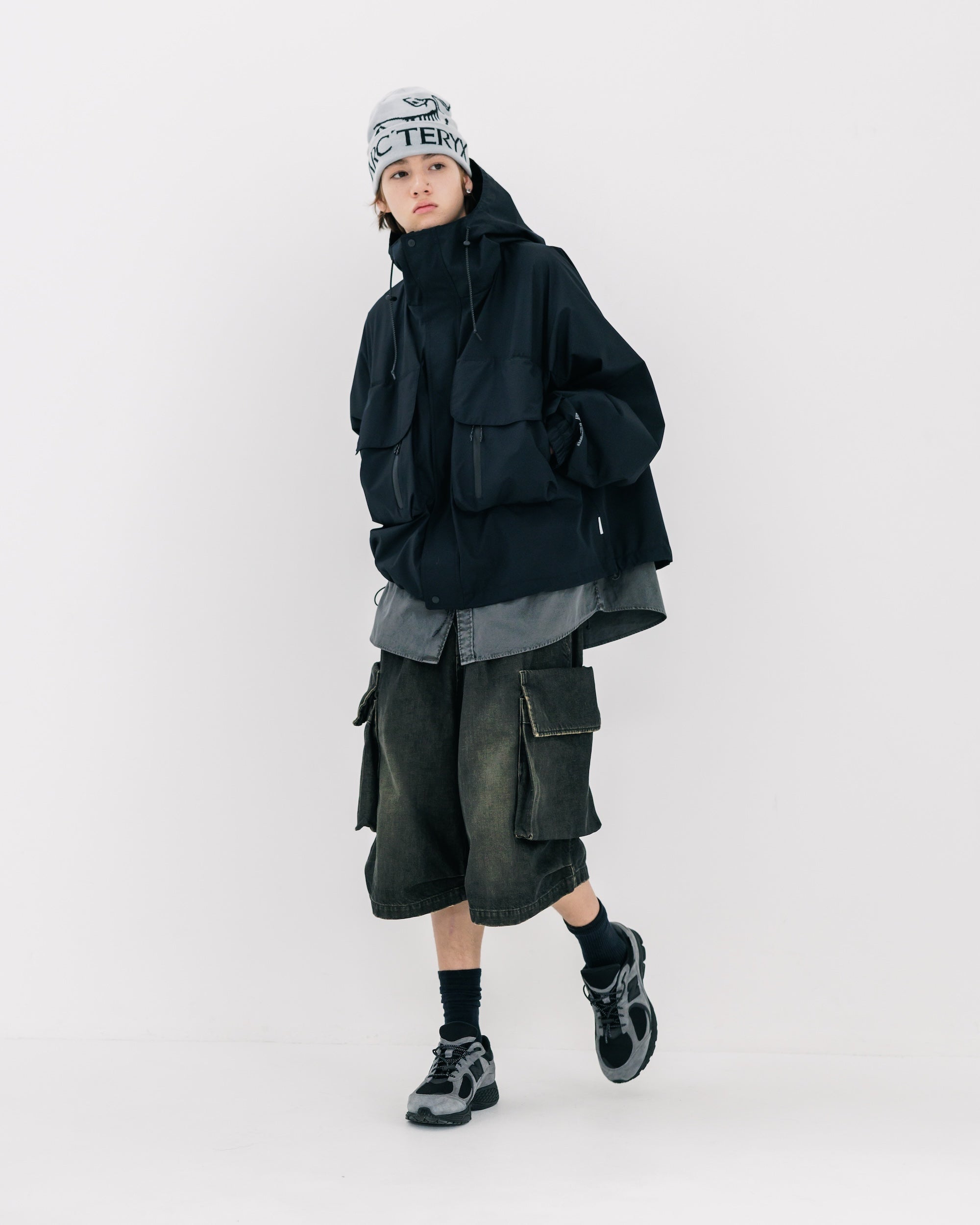 【3.5 WED 20:00- IN STOCK】+phenix WINDSTOPPER® by GORE-TEX LABS CITY WADING JACKET (BLACK)