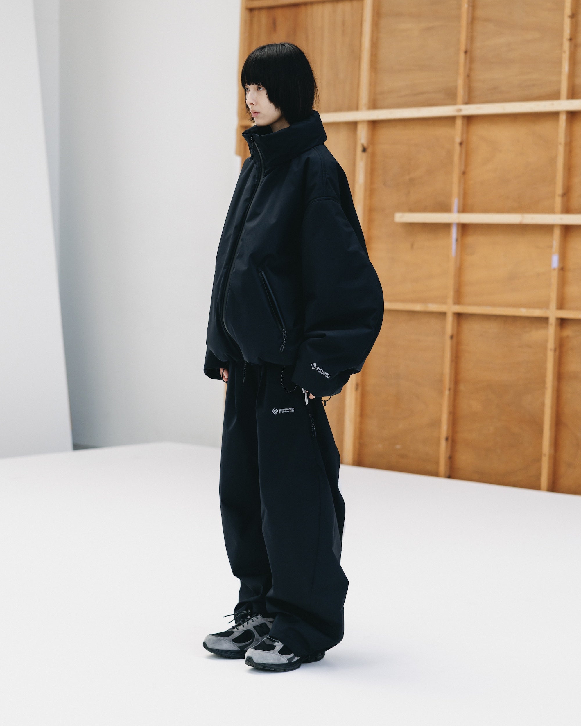 yui25AW 黒　36 phenix WINDSTOPPER® by GORE-TEX LABS CITY UTILITY INSULATED JACKET (B