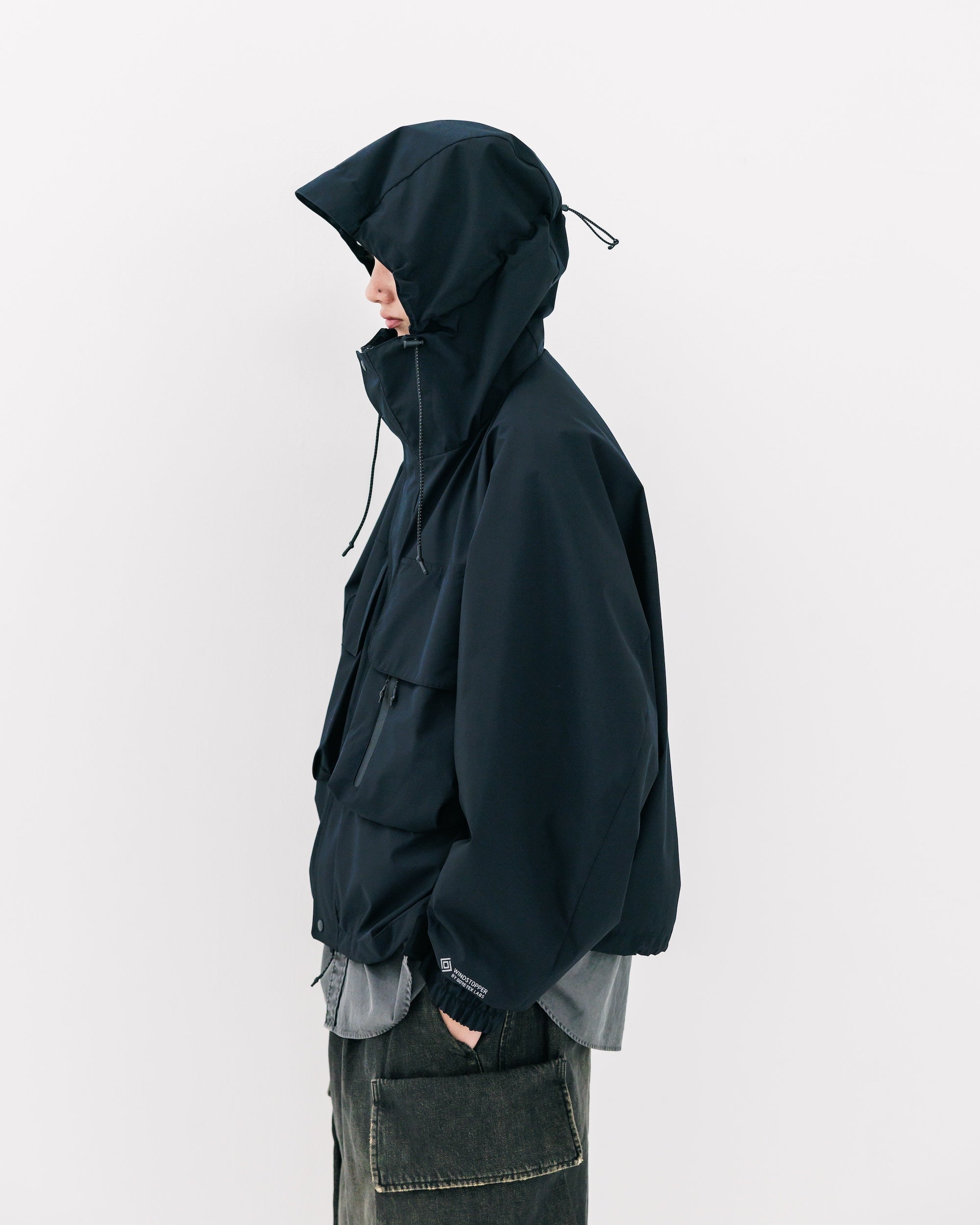 【3.5 WED 20:00- IN STOCK】+phenix WINDSTOPPER® by GORE-TEX LABS CITY WADING JACKET (BLACK)