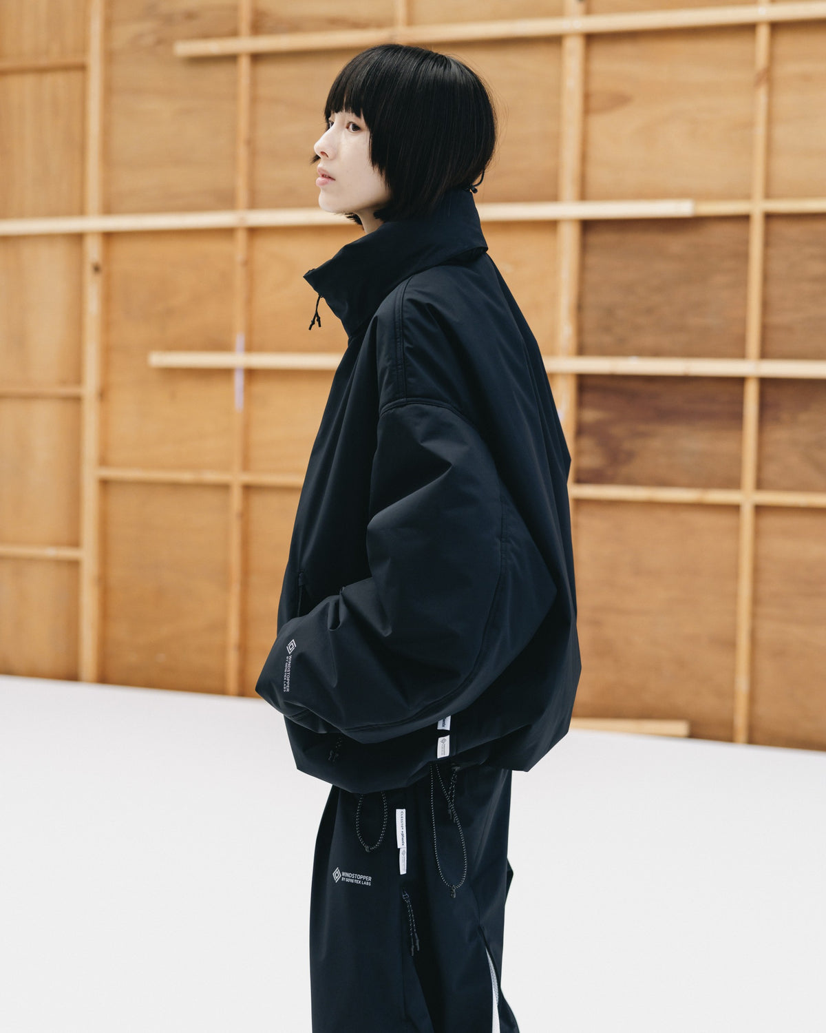 【10.28 WED 20:00- IN STOCK】 +phenix WINDSTOPPER® by GORE-TEX LABS CITY UTILITY INSULATED JACKET TYPE 1 (BLACK)