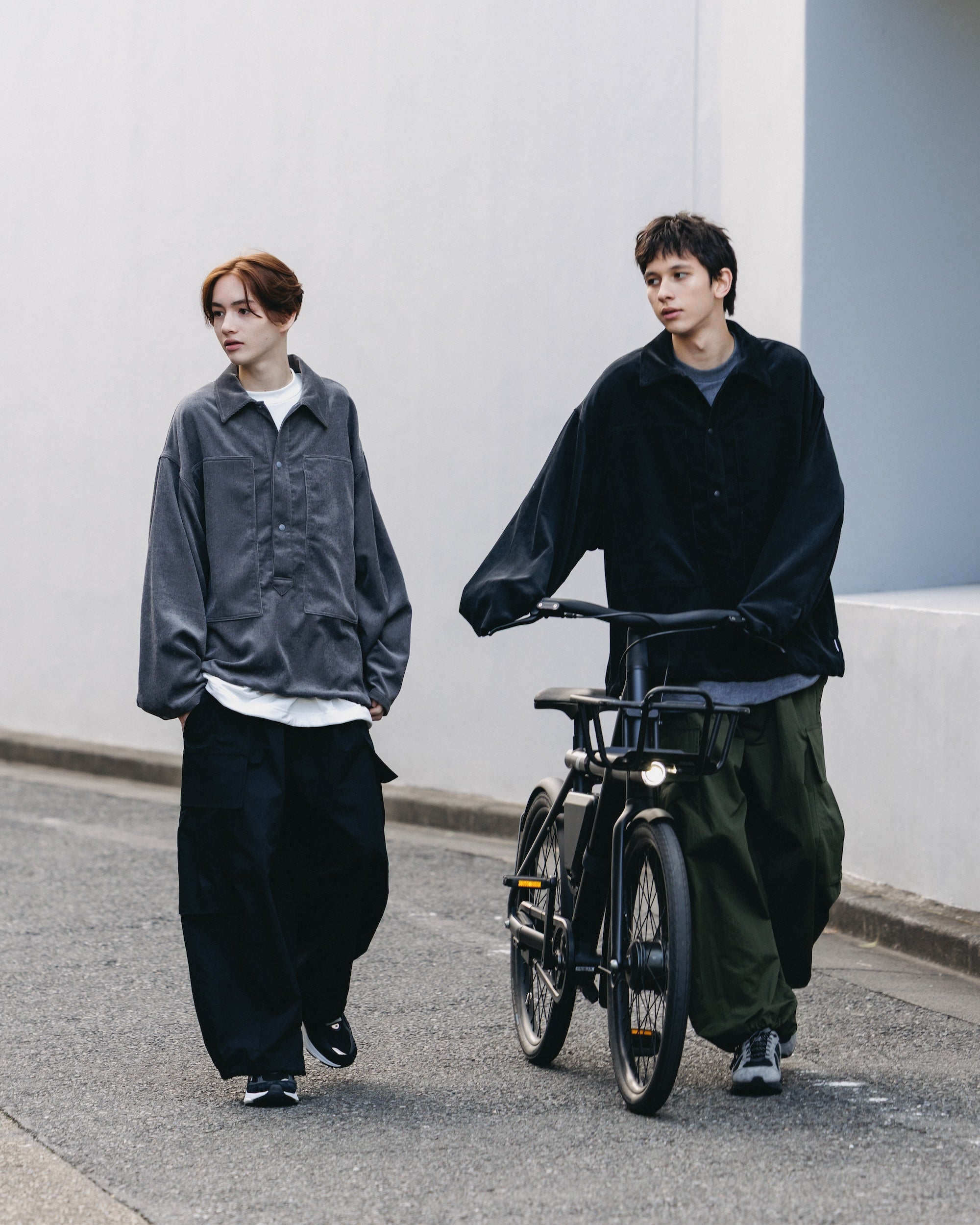 【11.26 WED 20:00- IN STOCK】TECH CORDUROY US ARMY M-35 PULLOVER JACKET (GRAY)