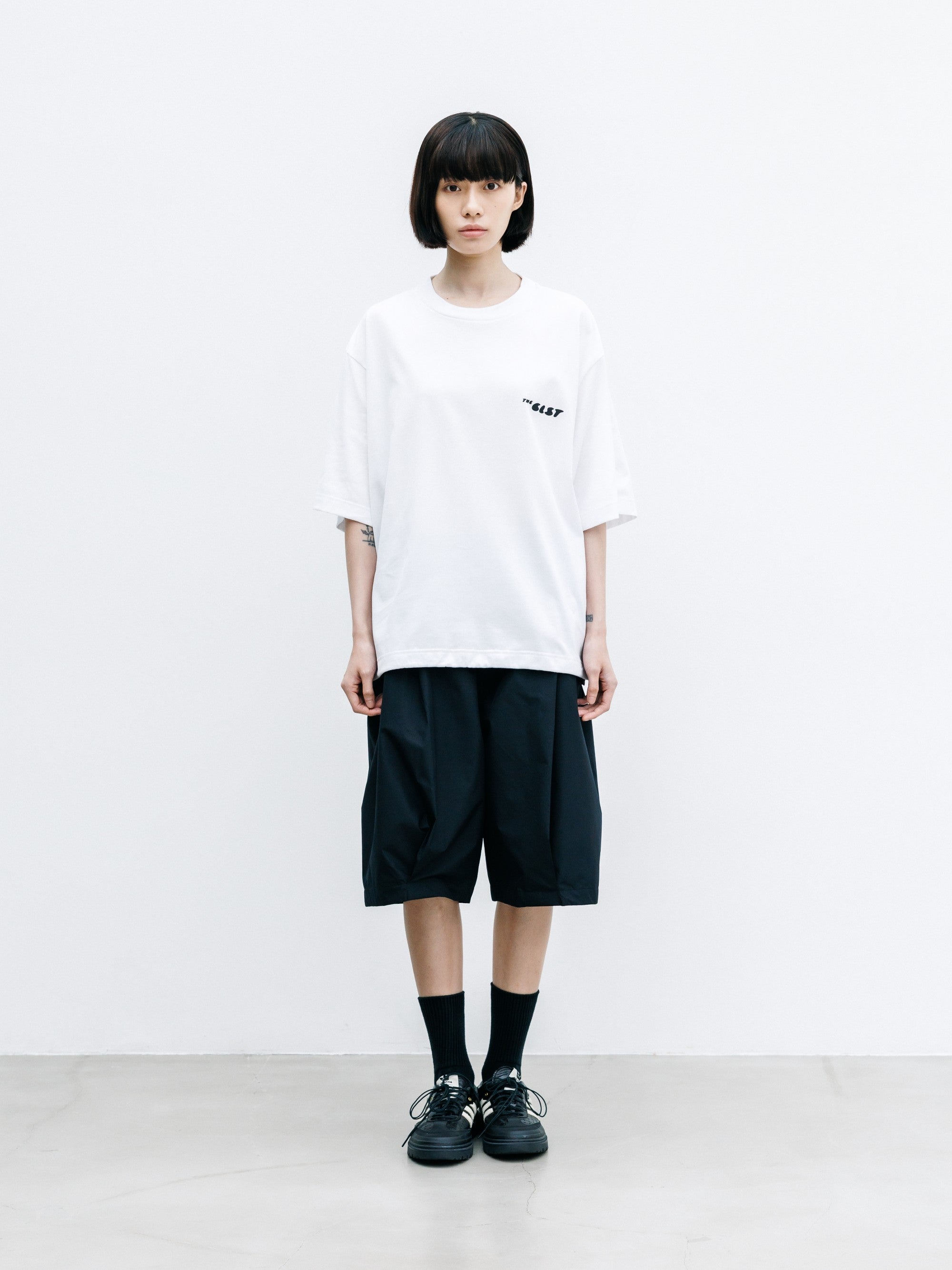 【8.12 WED 20:00- IN STOCK】+phenix WINDSTOPPER® by GORE-TEX LABS CITY FLAP WIDE BALLOON HALF PANTS (BLACK)