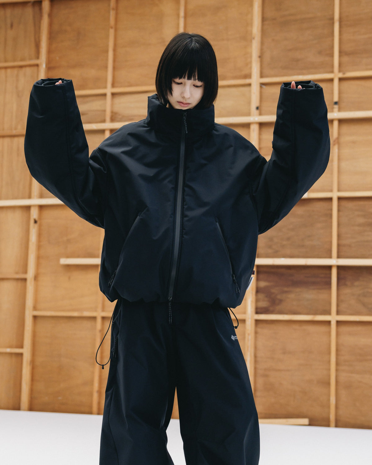 【10.28 WED 20:00- IN STOCK】 +phenix WINDSTOPPER® by GORE-TEX LABS CITY UTILITY INSULATED JACKET TYPE 1 (BLACK)