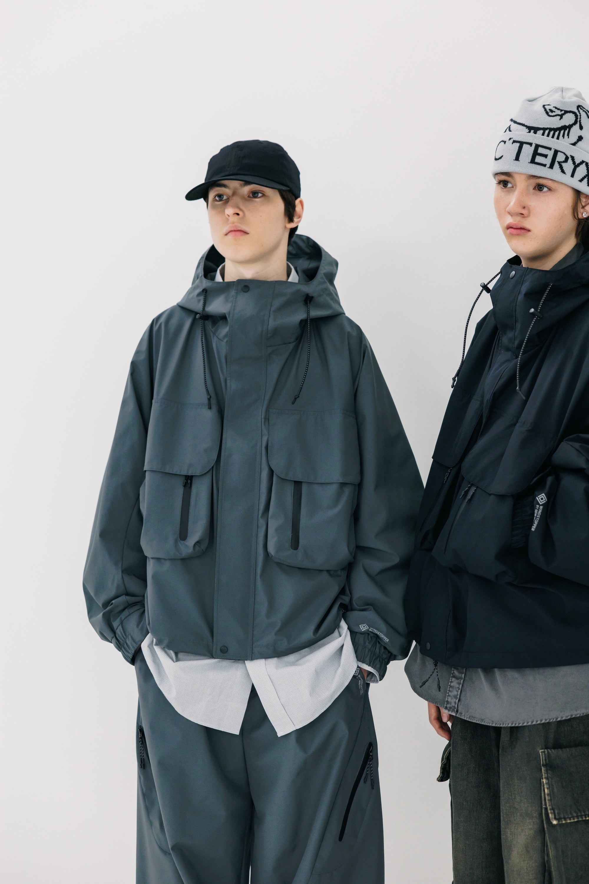 【3.5 WED 20:00- IN STOCK】+phenix WINDSTOPPER® by GORE-TEX LABS CITY WADING JACKET (GRAPHAITE GRAY)